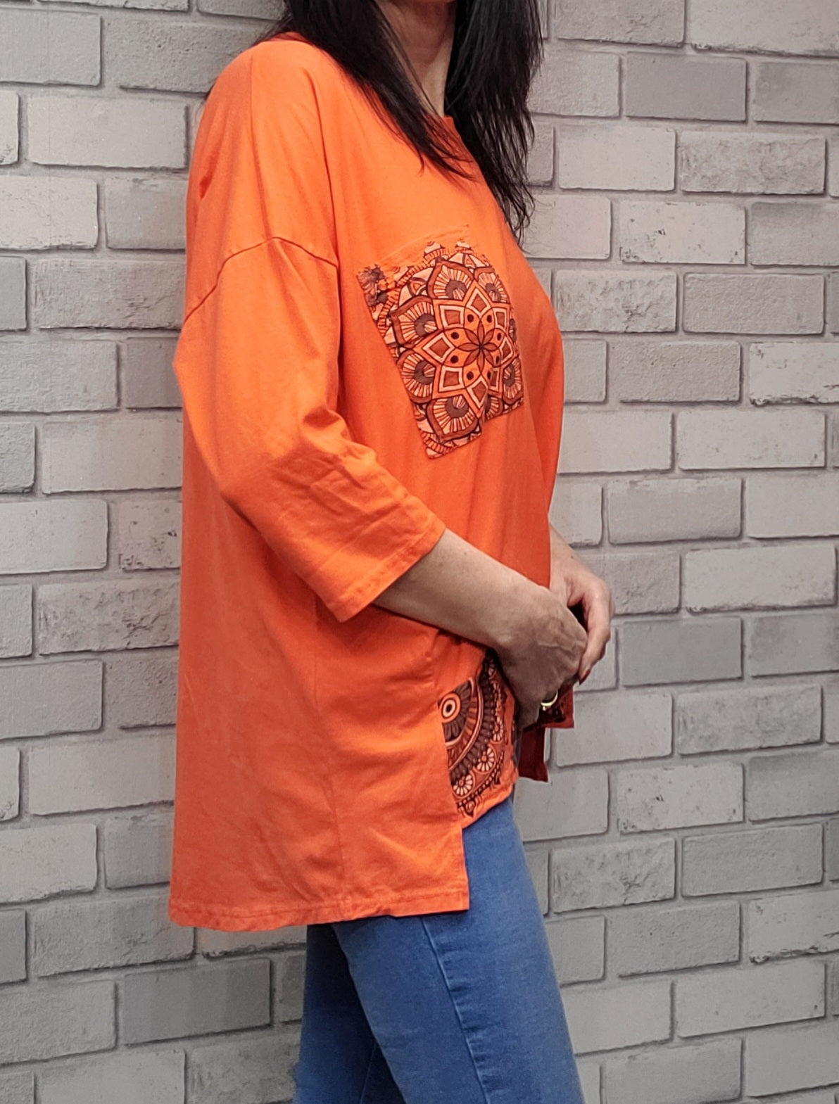Sallyann Paisley Print Top