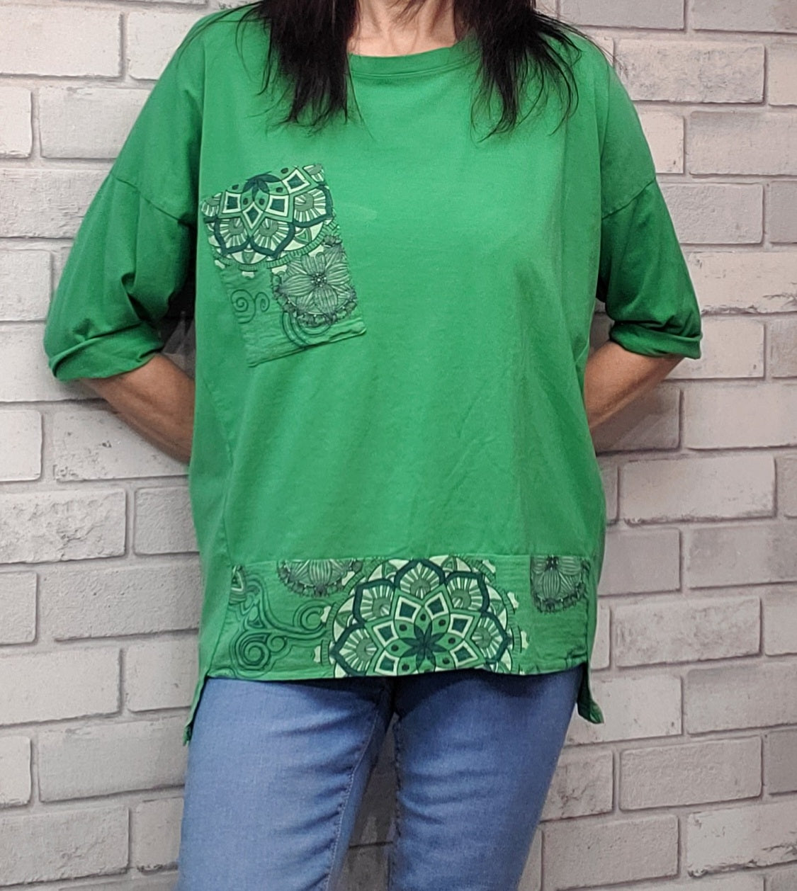 Sallyann Paisley Print Top