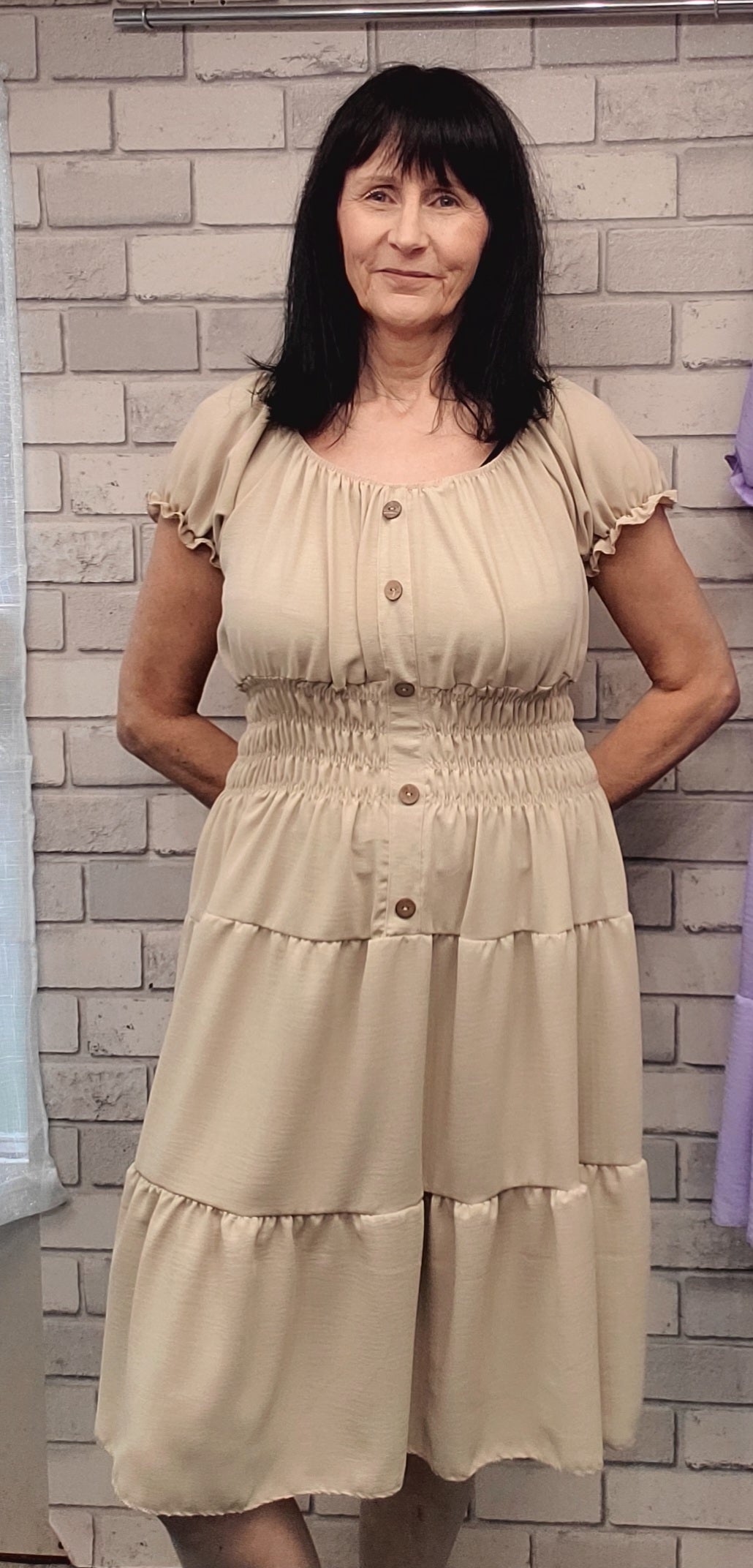 Carley Summer Bardot Dress - Couture Boutique