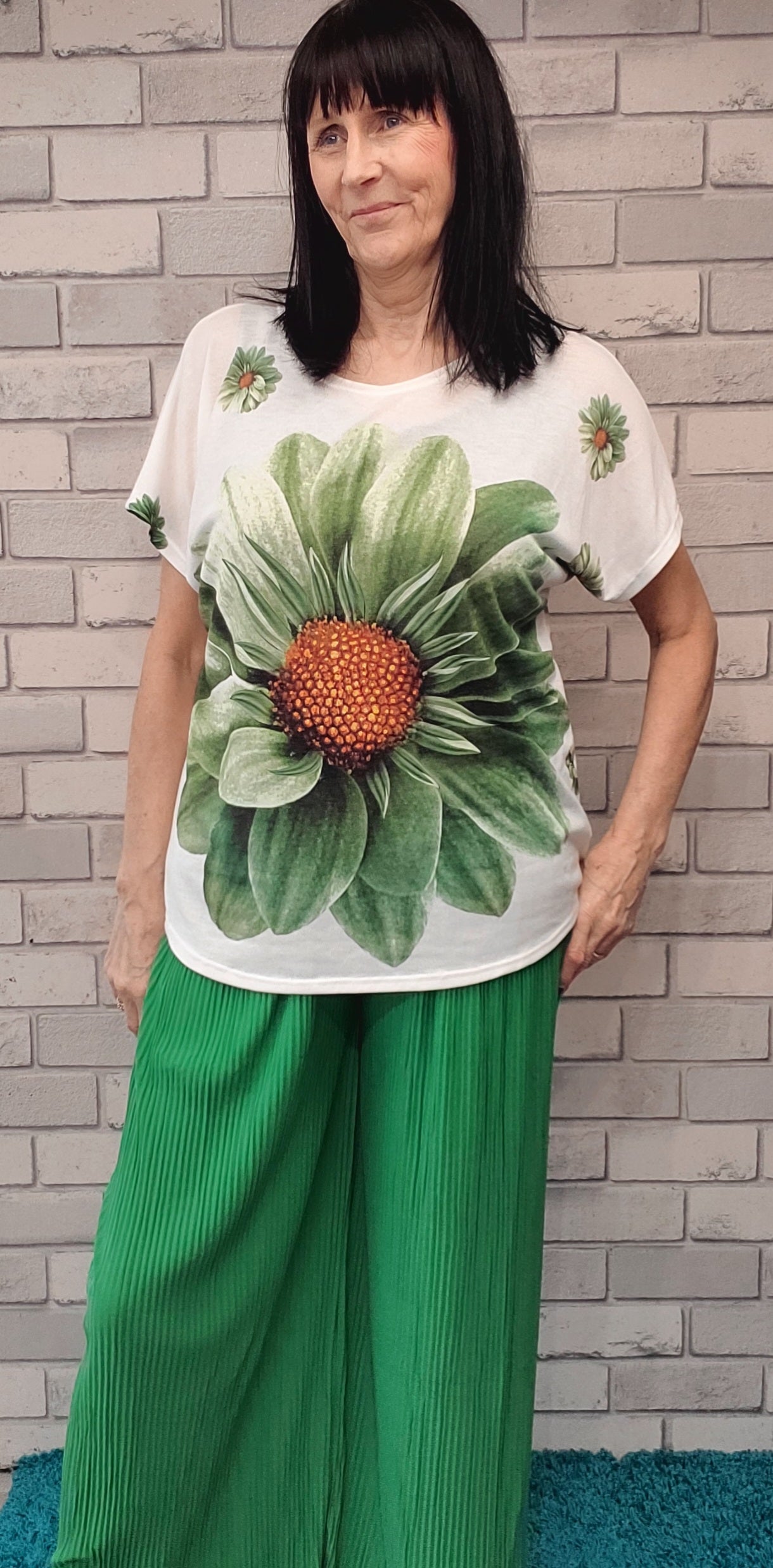 Florence Flower Print Top