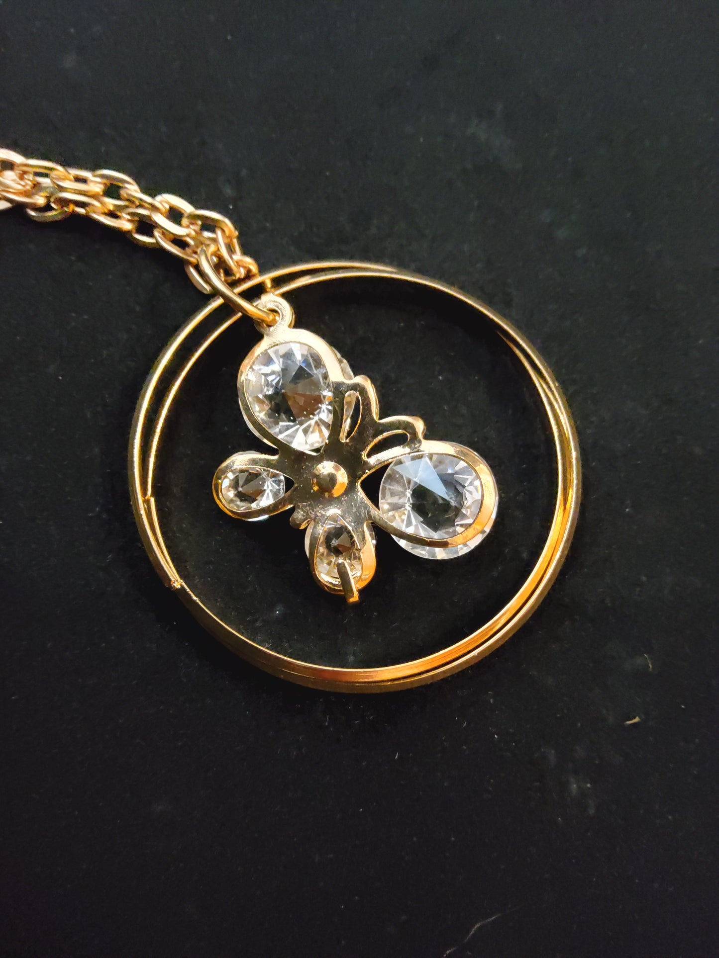 Necklace With Butterfly Charm - Couture Boutique