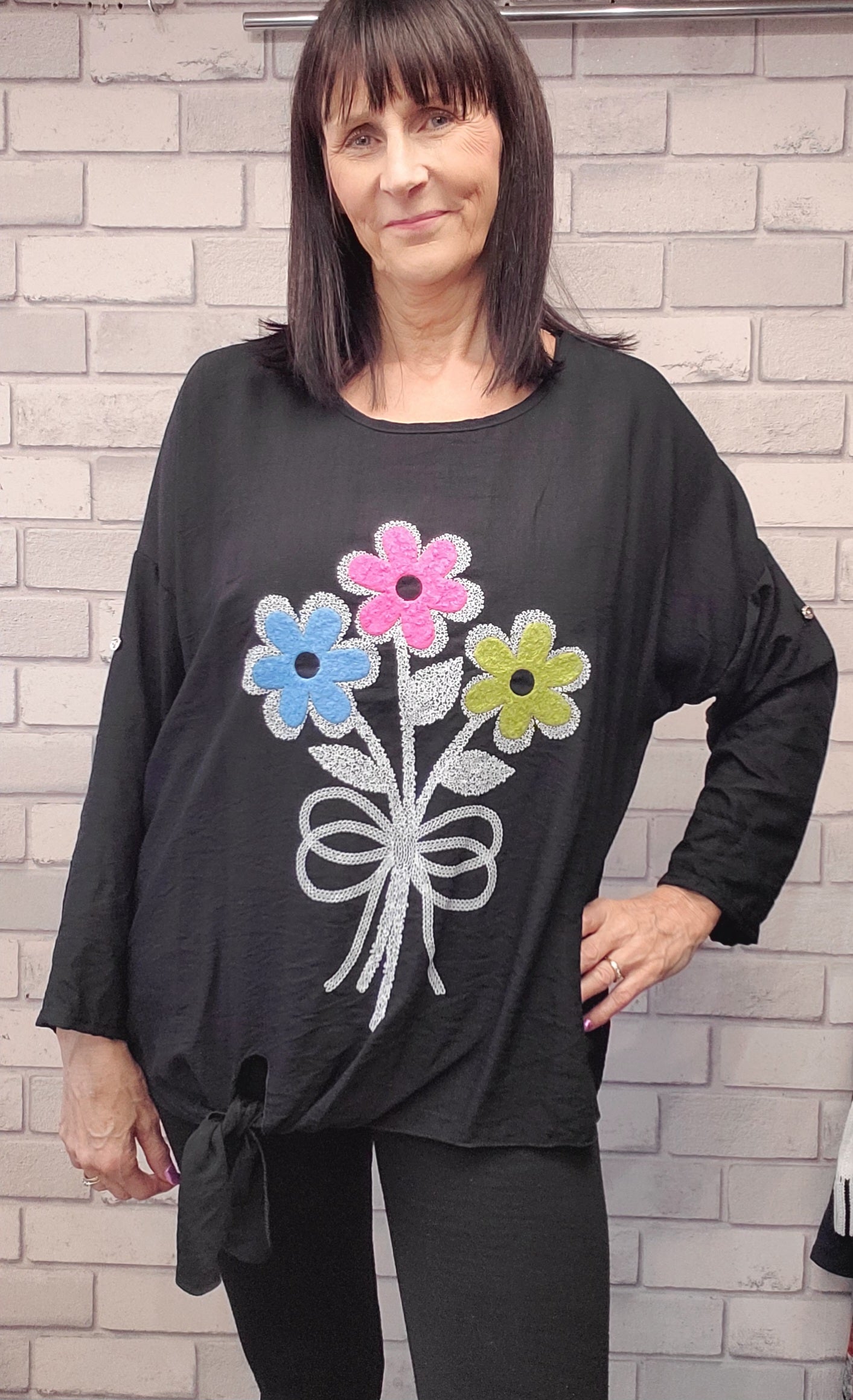 Flower Knot Top