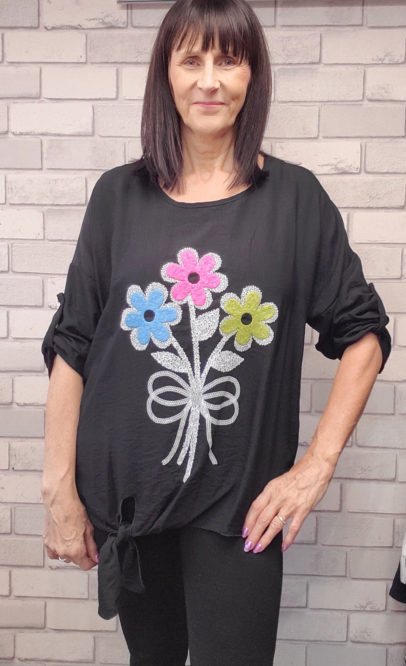 Flower Knot Top