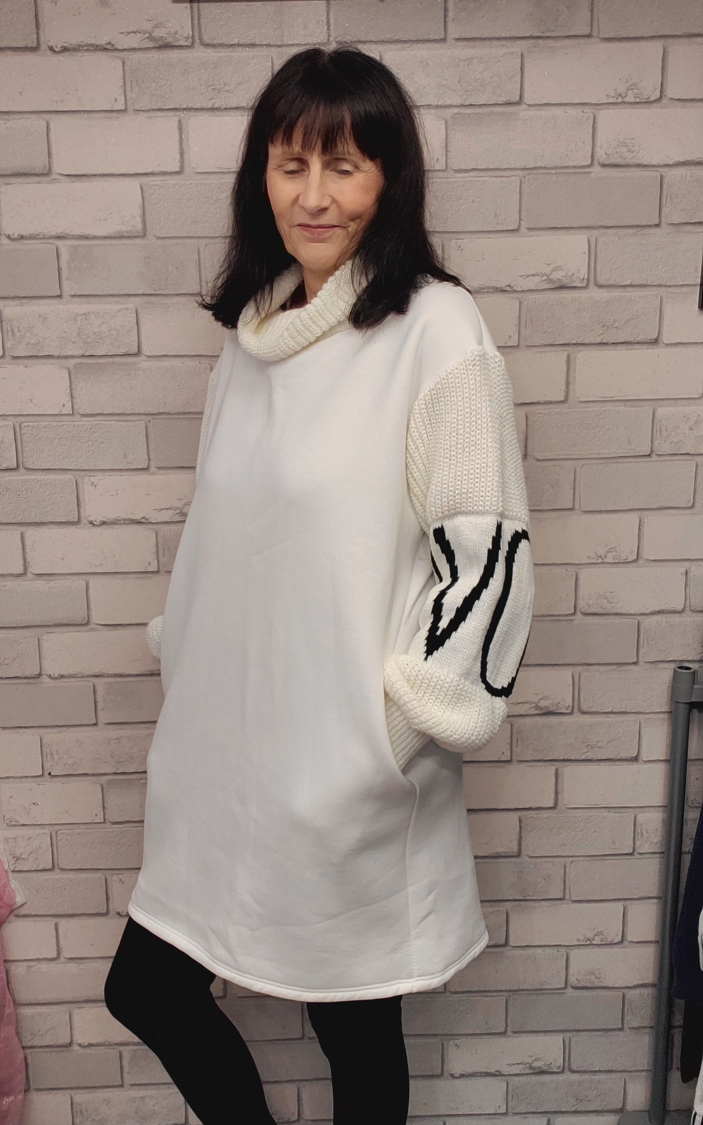 Di Fleece Lined Tunic - Couture Boutique