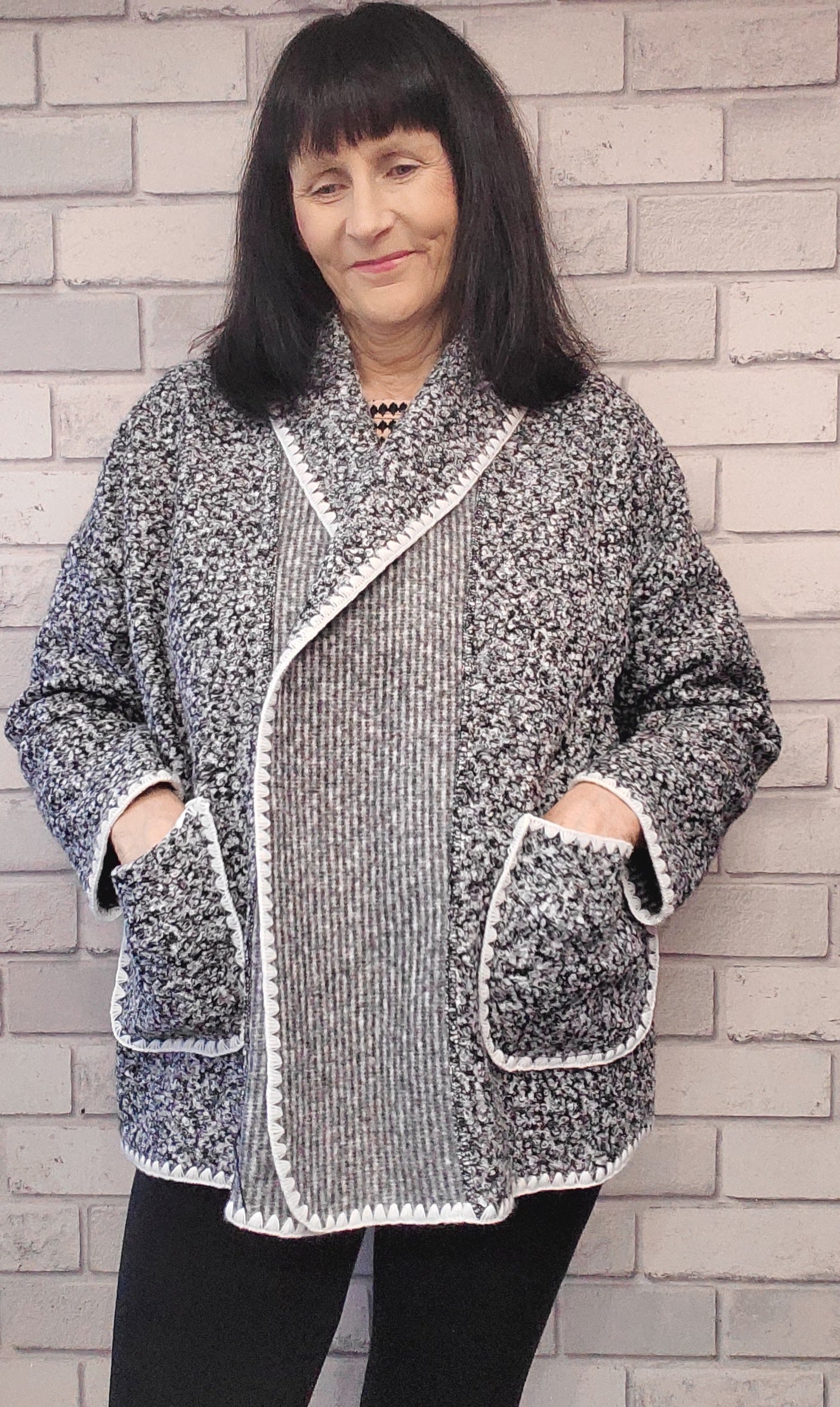 Vera Teddy Boucle Short Jacket - Couture Boutique