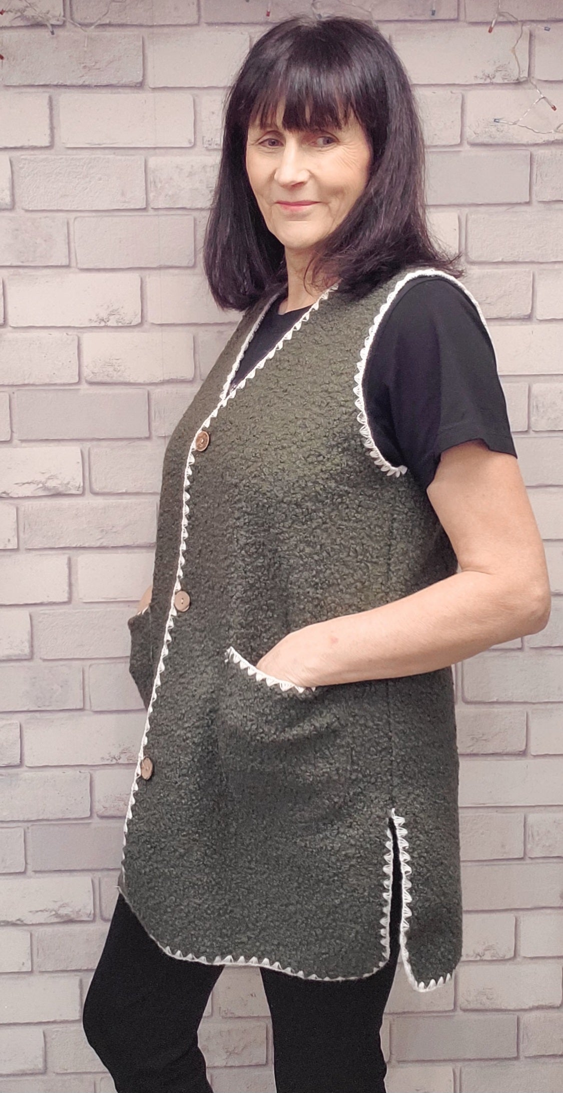 Lisa Teddy Boucle Gilet