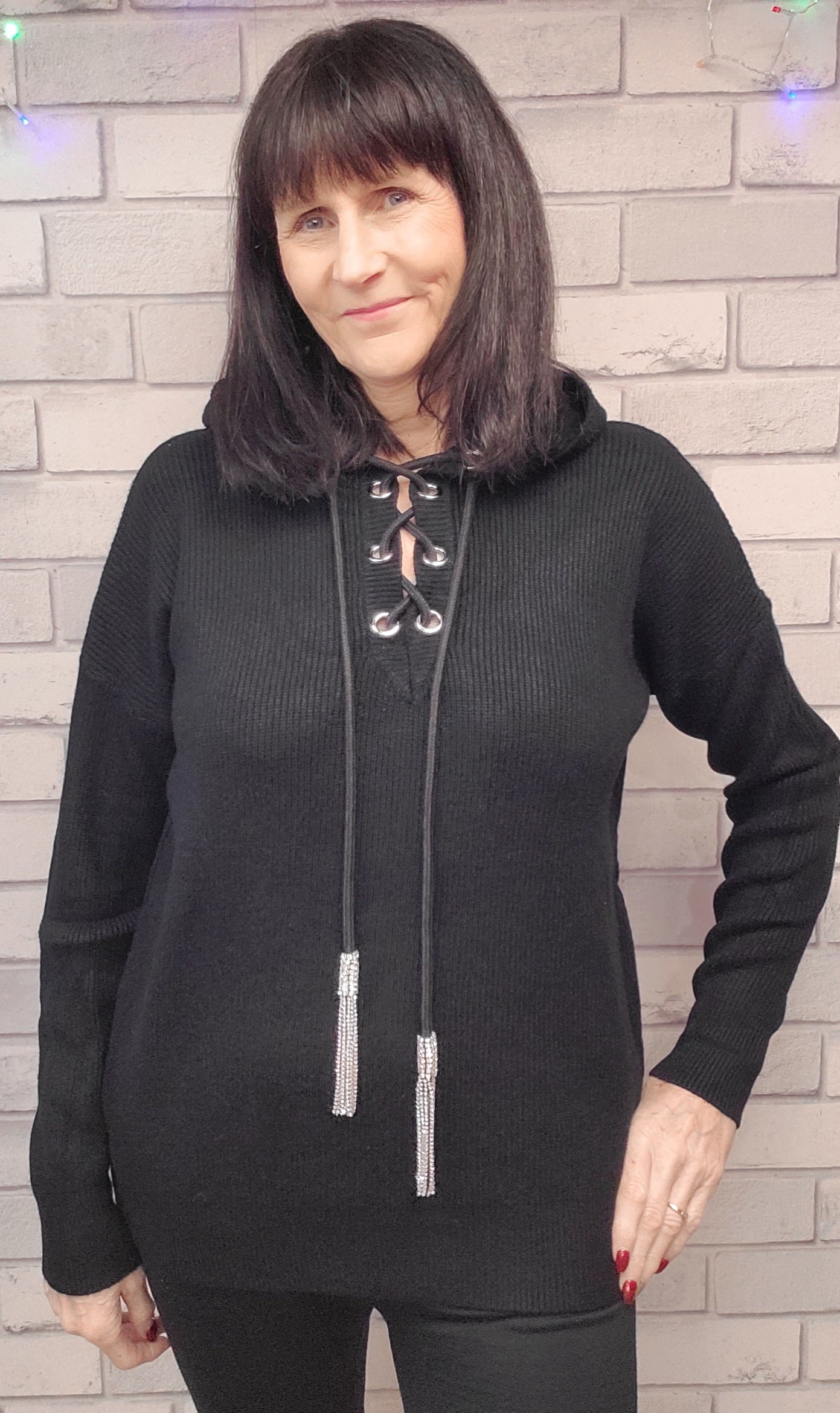 Maya Hooded Sweater - Couture Boutique