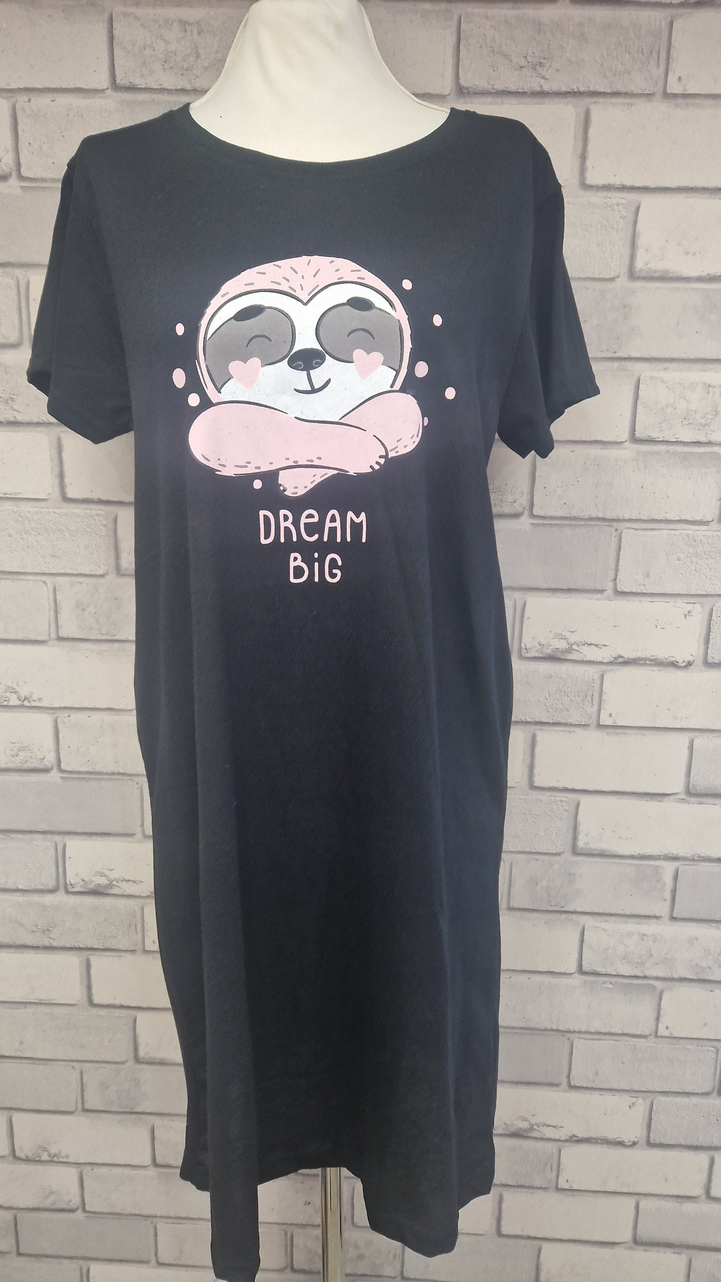 Kim Short Sleeve Nightie - Couture Boutique