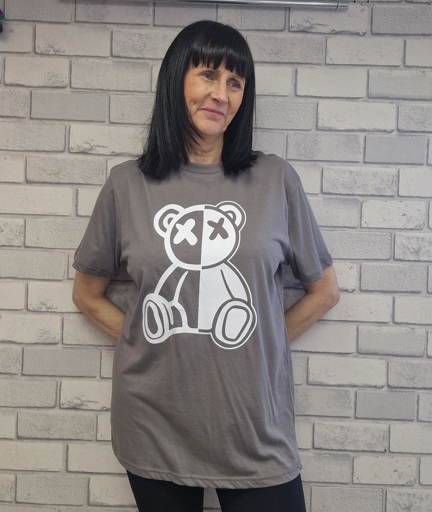 Calli Teddy Print Tshirt