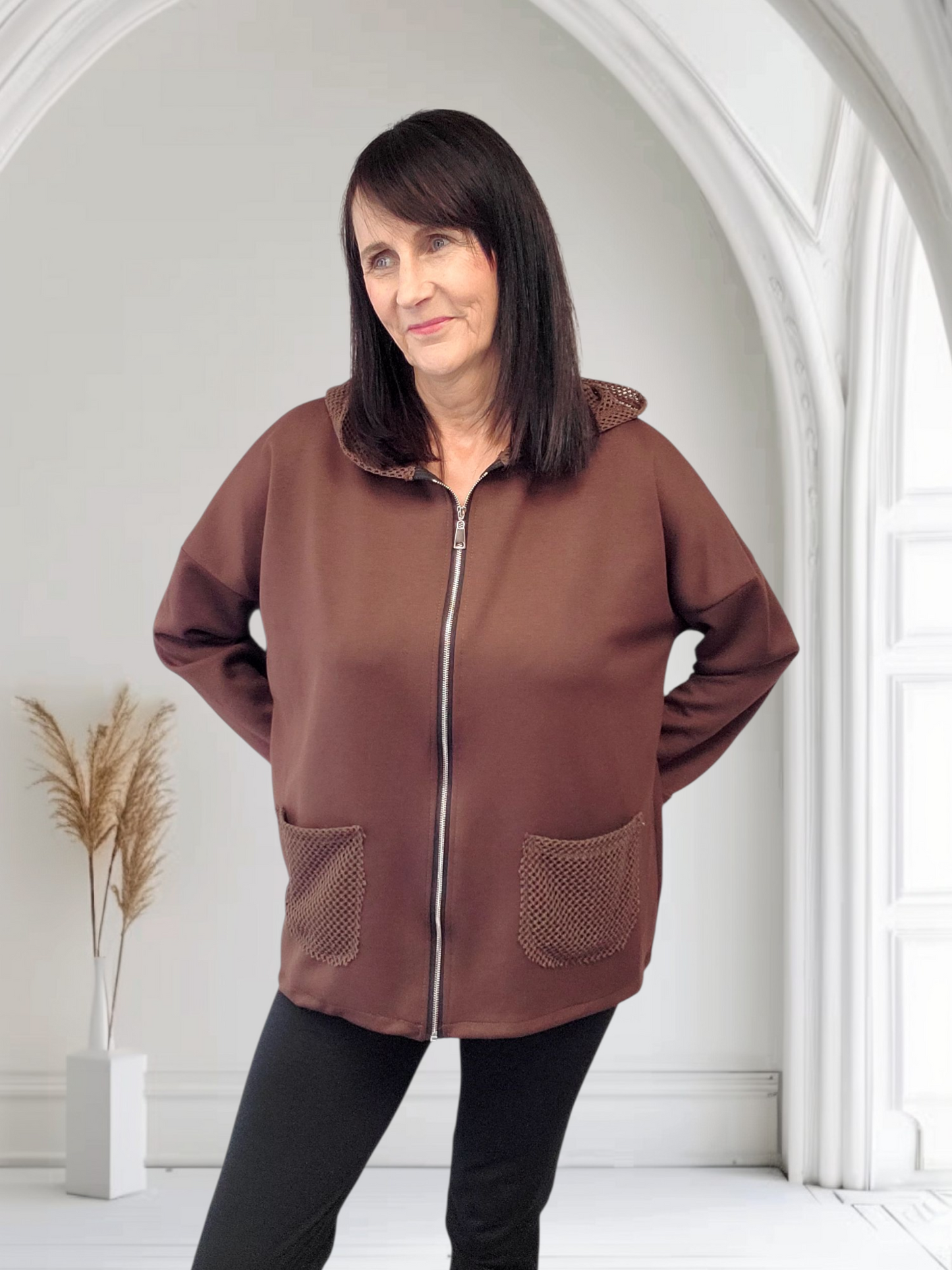 Jess Women’s Lightweight Jacket – Stylish, Comfortable, Onesize 12-20 - Couture Boutique