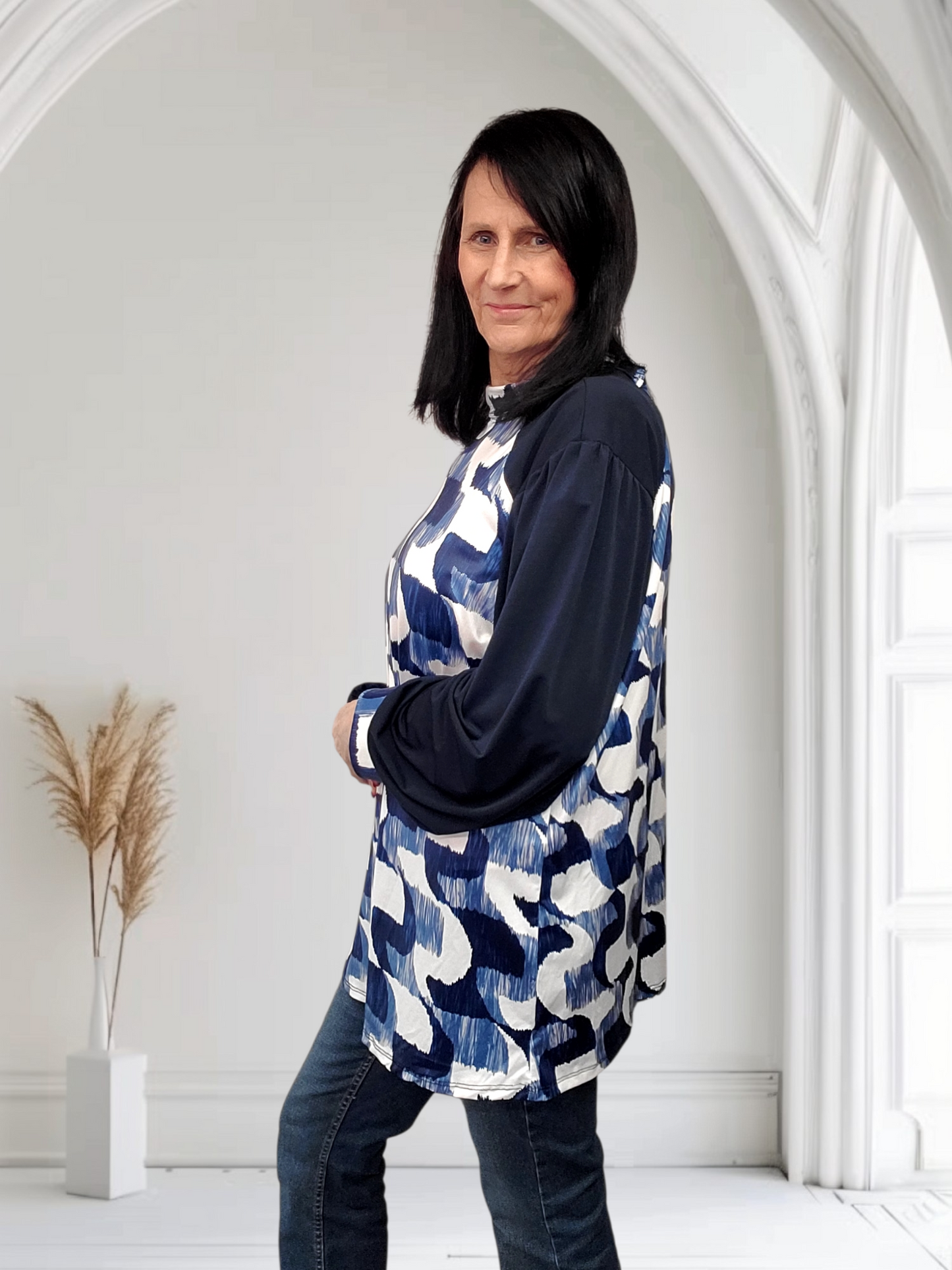 Calli Plus Size Top Long Sleeves