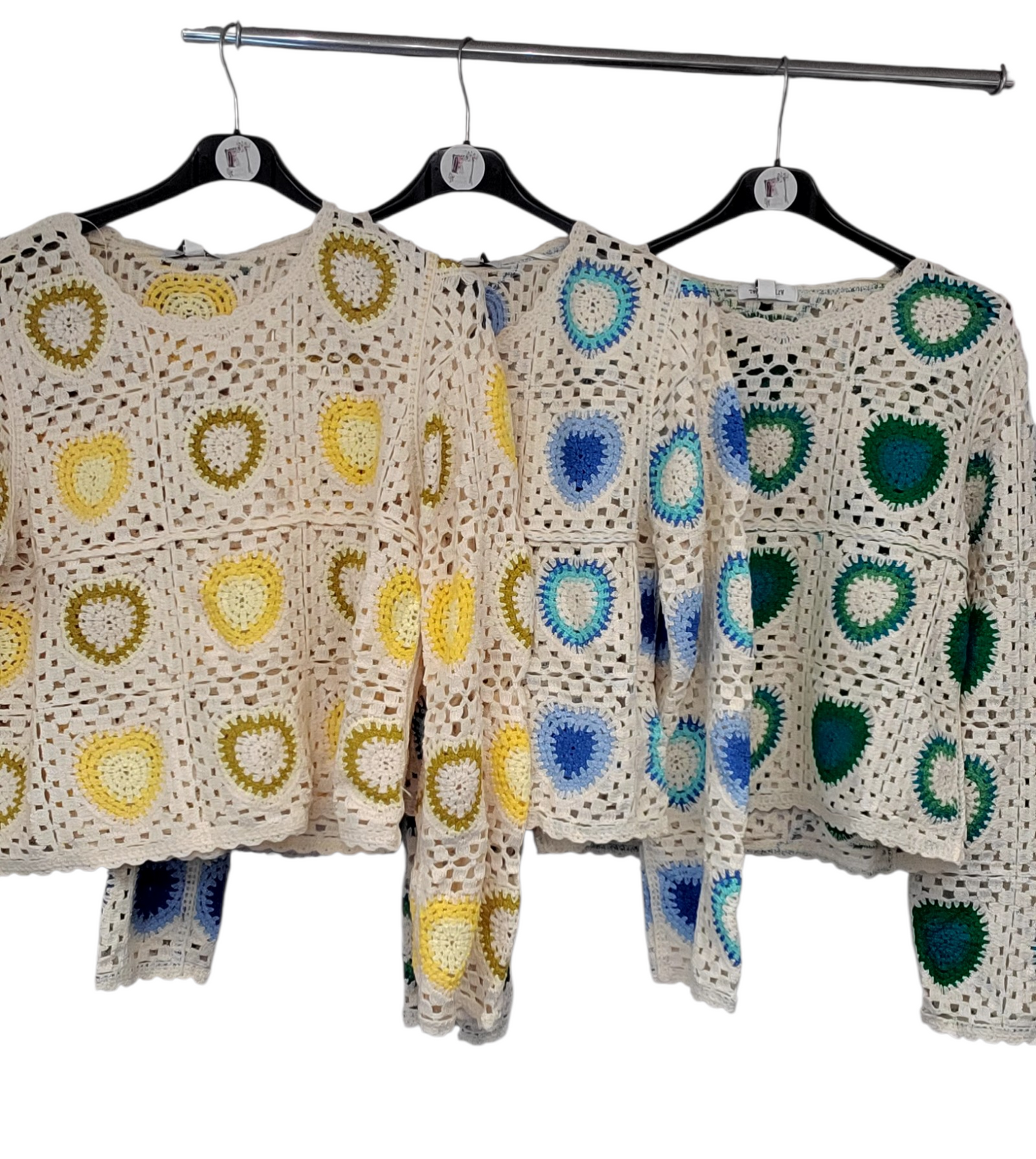 Camila Heart Crochet tops - Couture Boutique