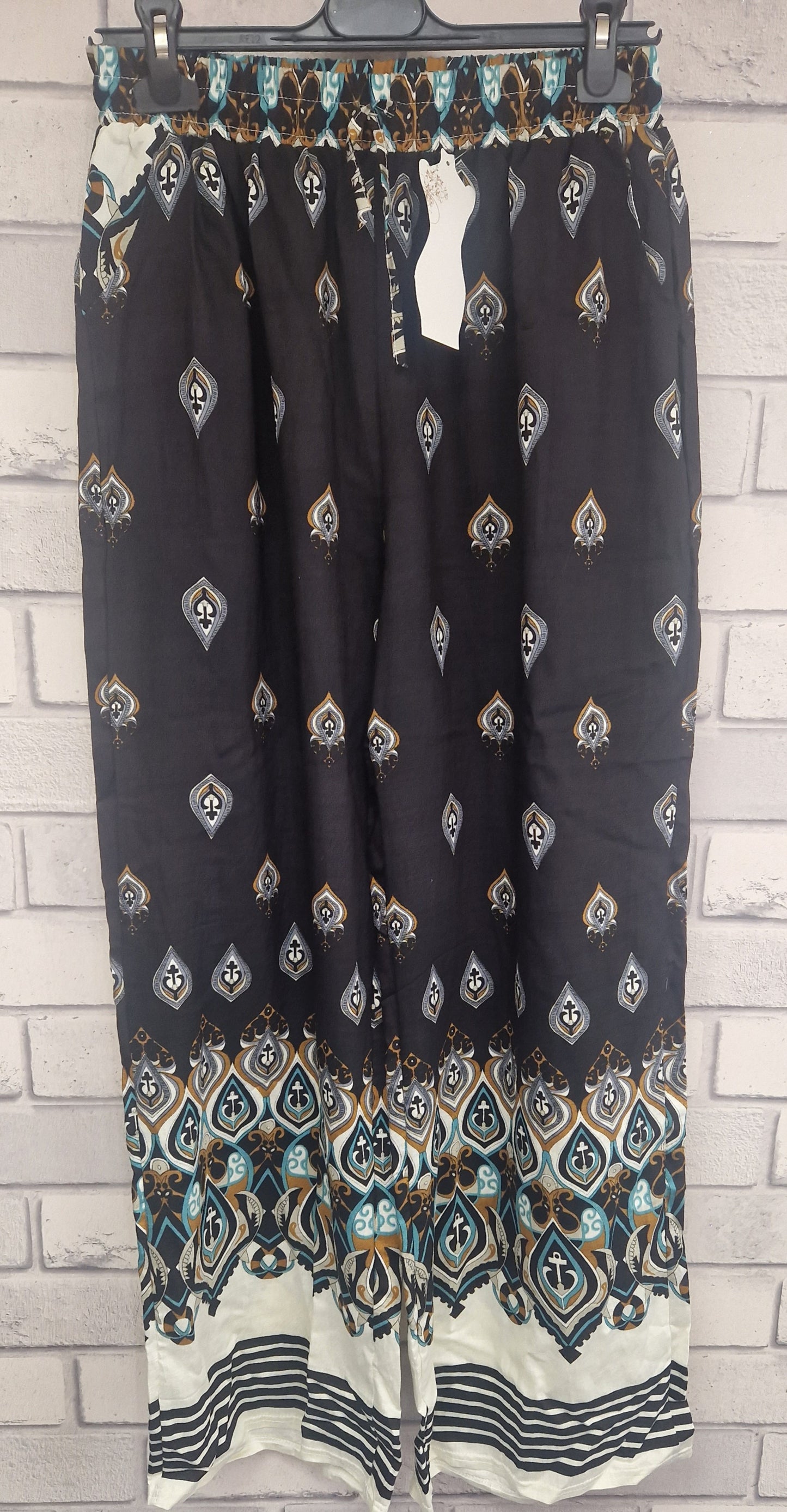 Ladies Boho Chic Trousers โ Lightweight Summer Pants - Couture Boutique