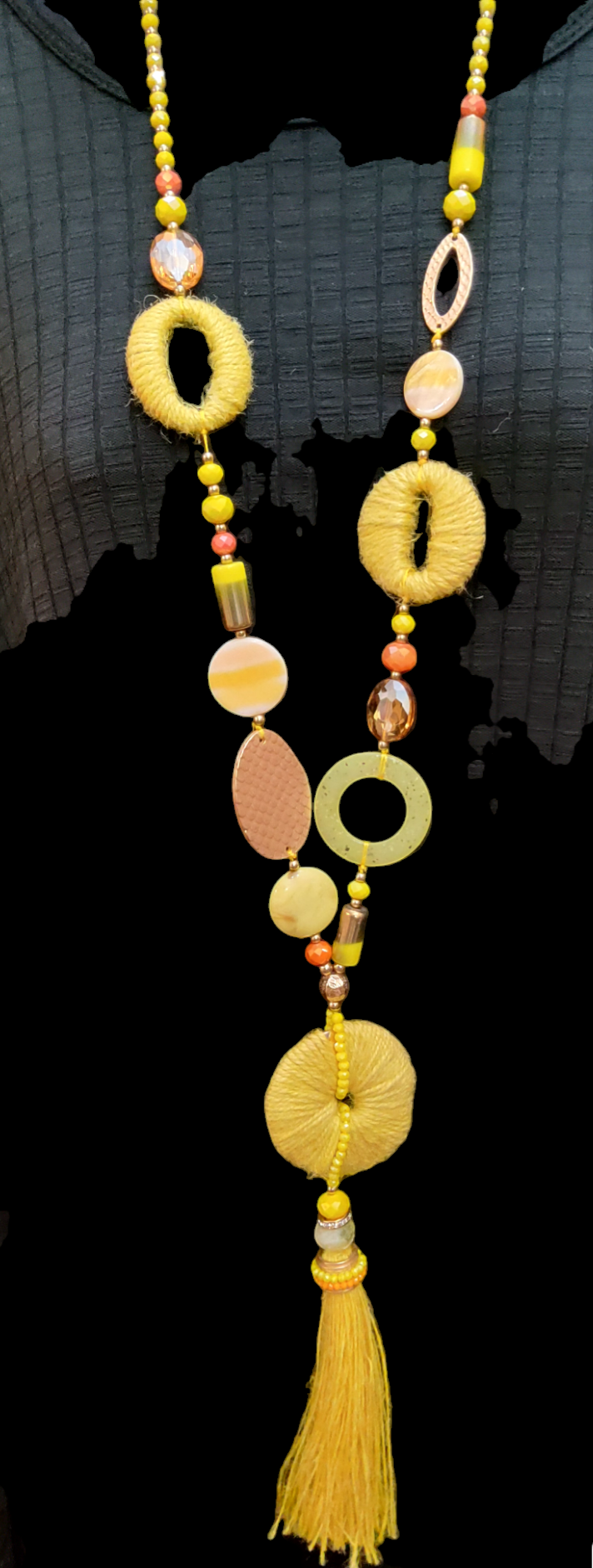 Chunky Tassle Necklace - Couture Boutique