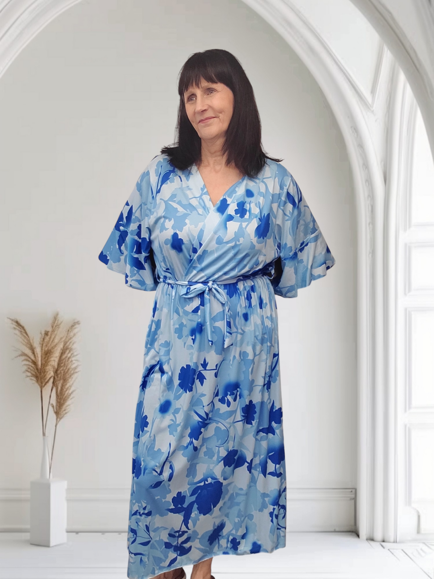 Tara Maxi Dress With Tie Belt