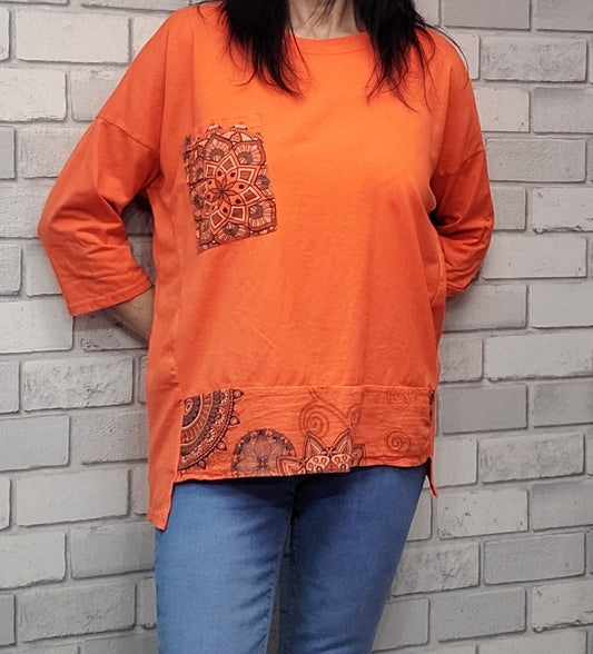 Sallyann Paisley  Print Top