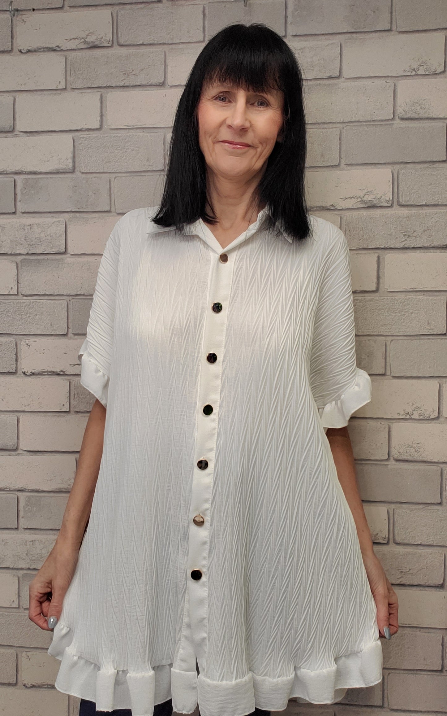 Eleanor Crinkle Blouse