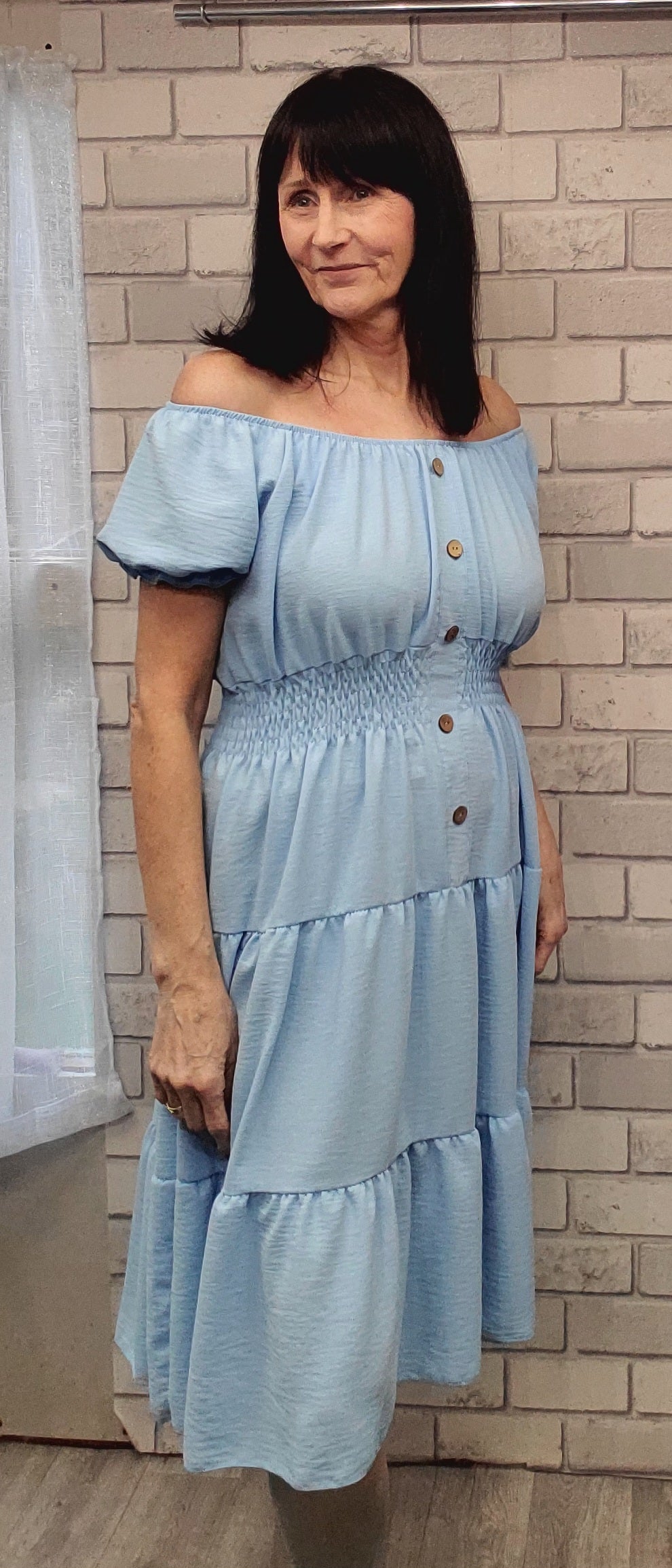 Carley Summer Bardot Dress
