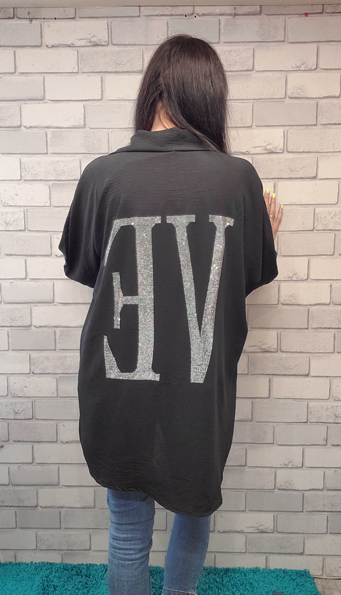 Tamsin Long Sleeve loose Fit Shirt With Love logo