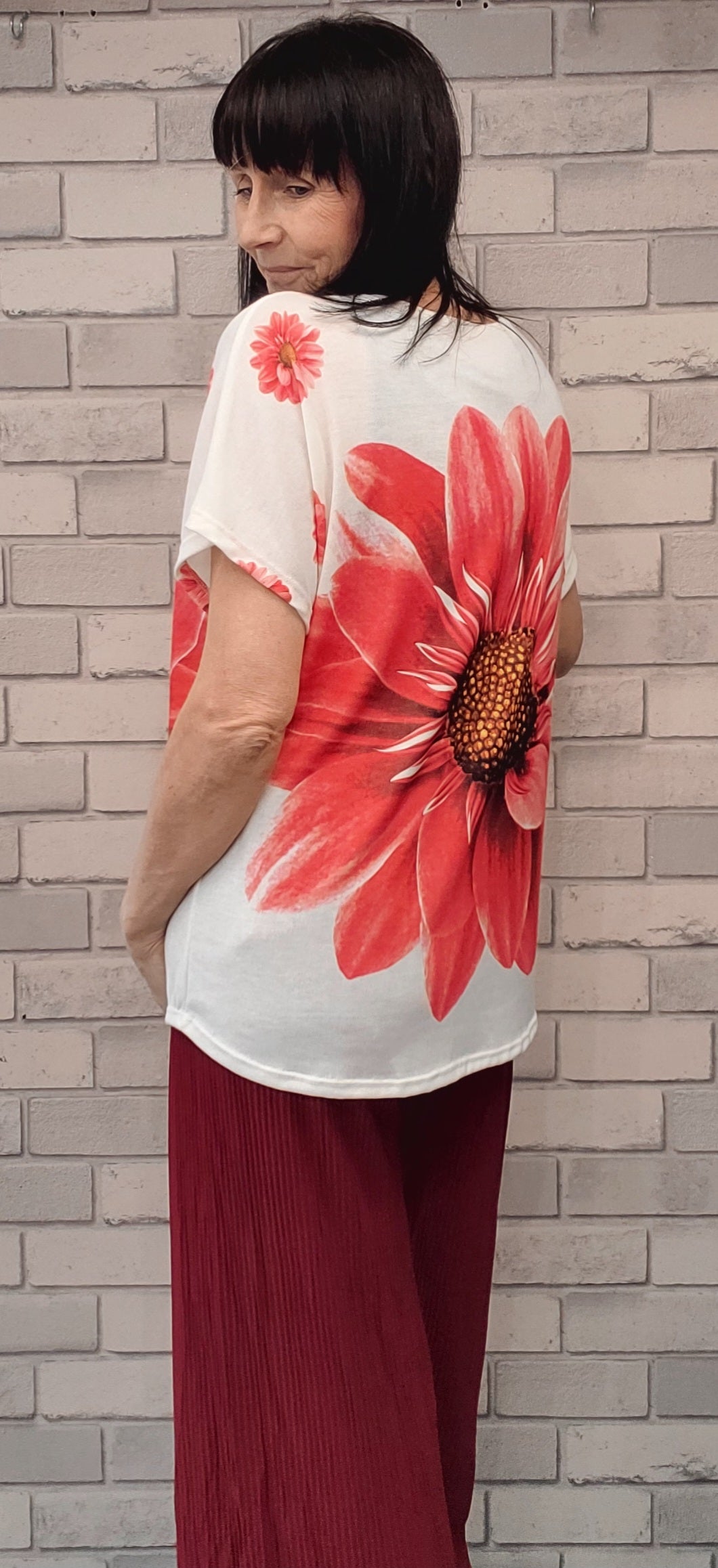 Florence Flower Print Top
