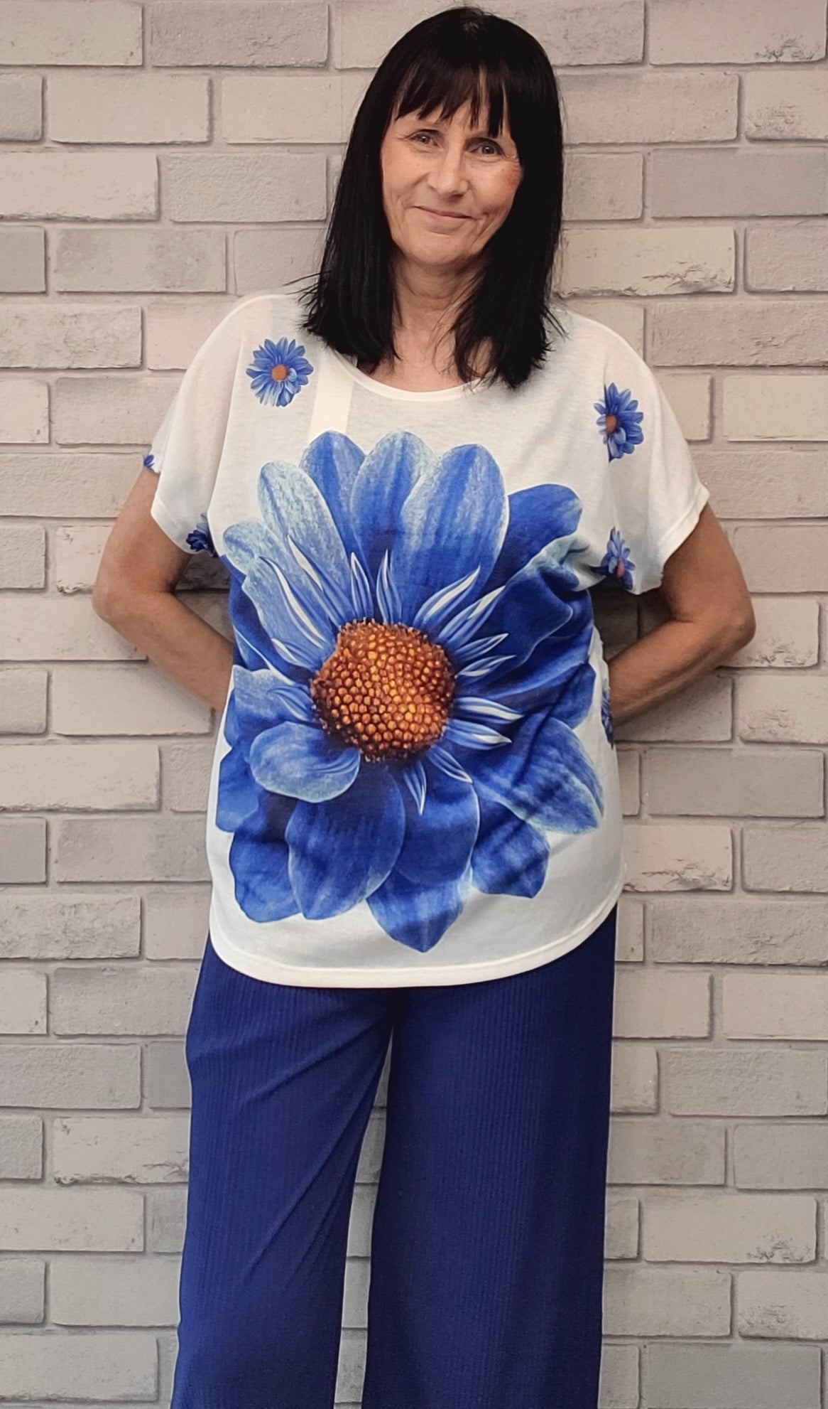 Florence Flower Print Top