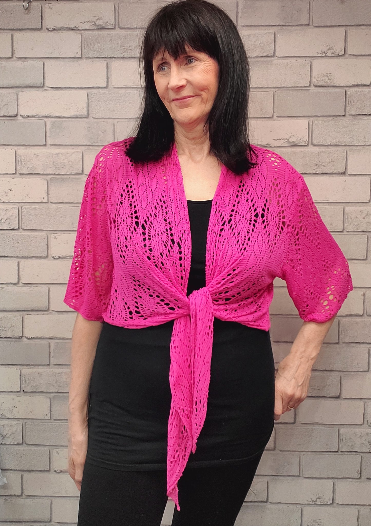 Shrug With Short Sleeve