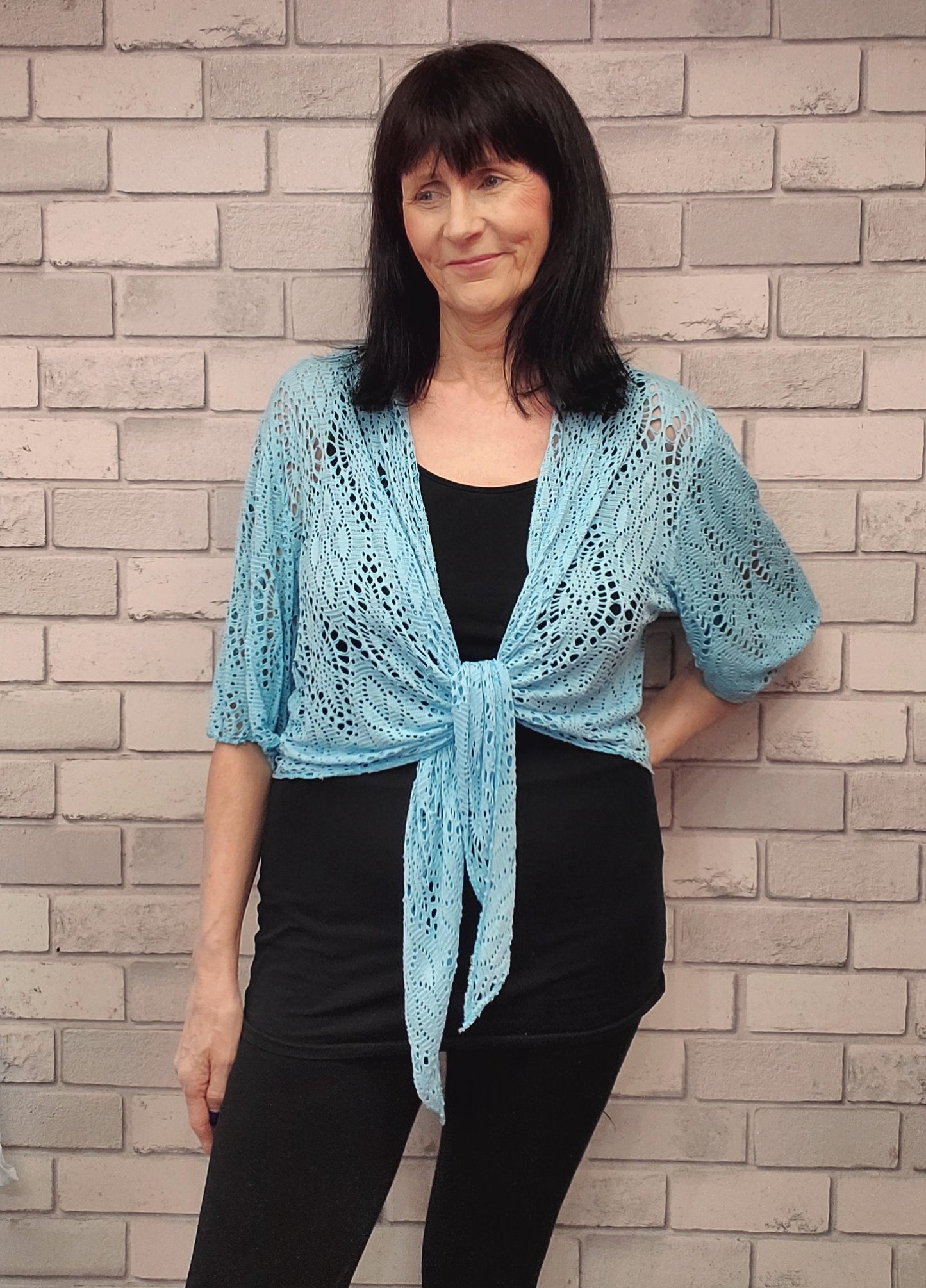 Shrug With Short Sleeve