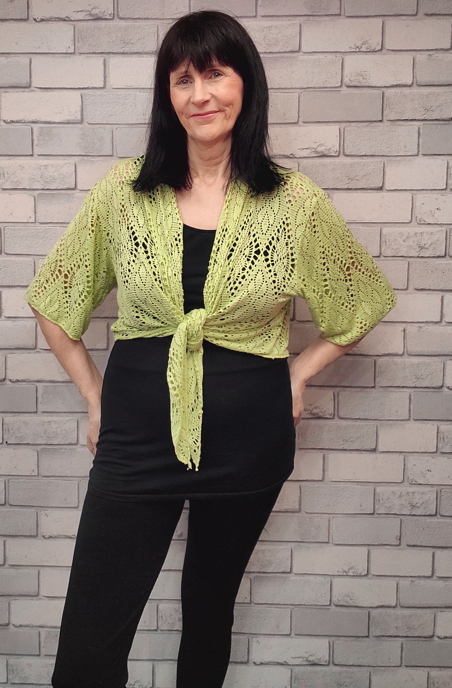 Shrug With Short Sleeve