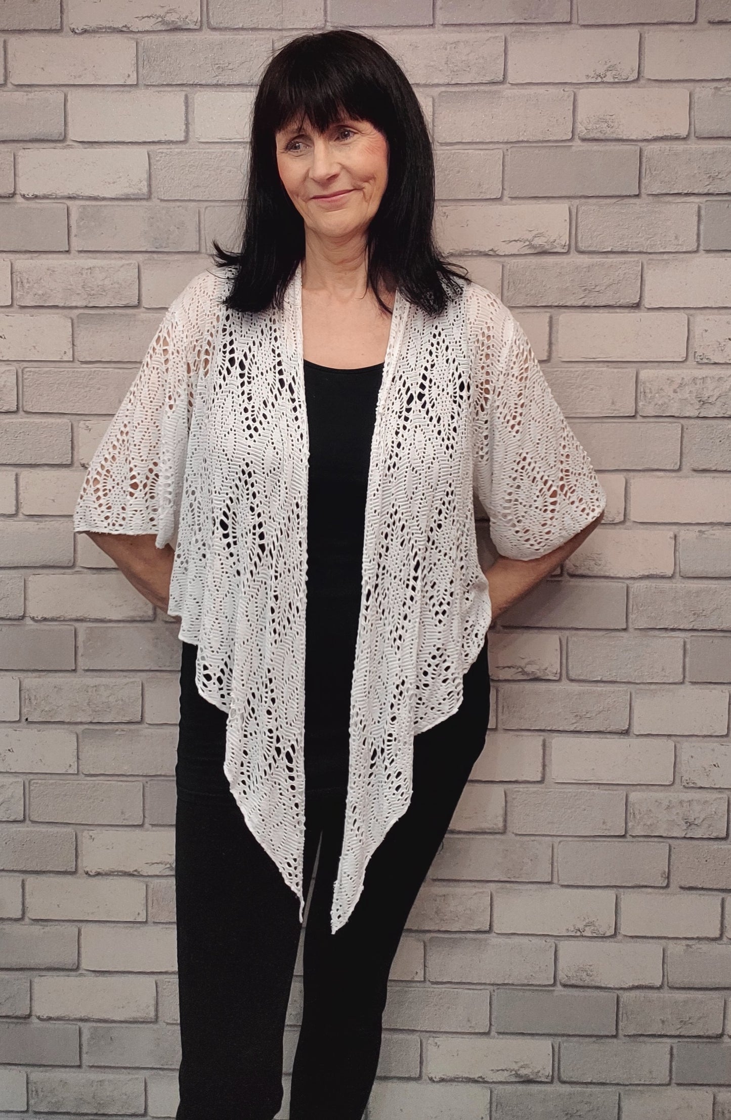 Shrug With Short Sleeve