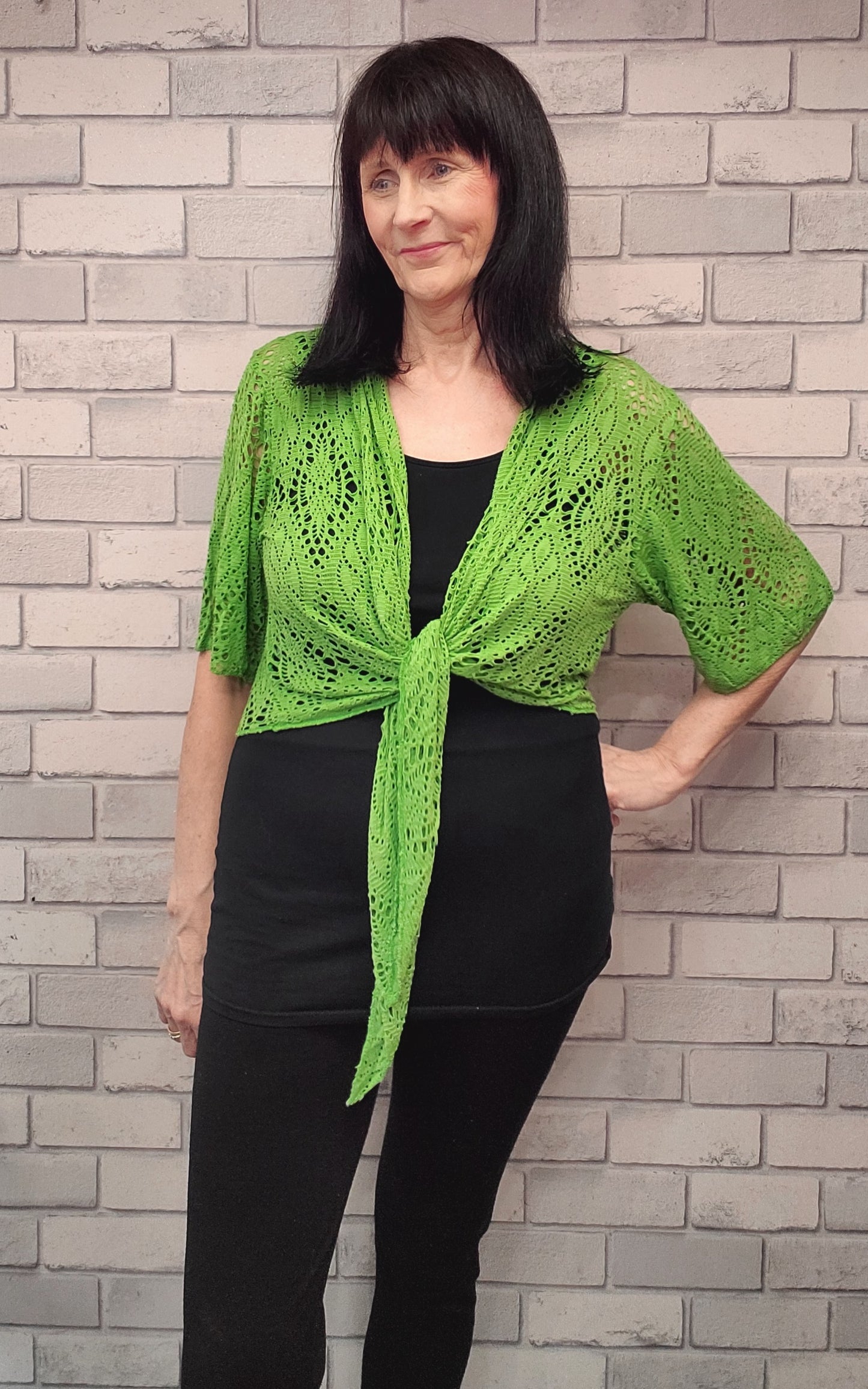 Shrug With Short Sleeve