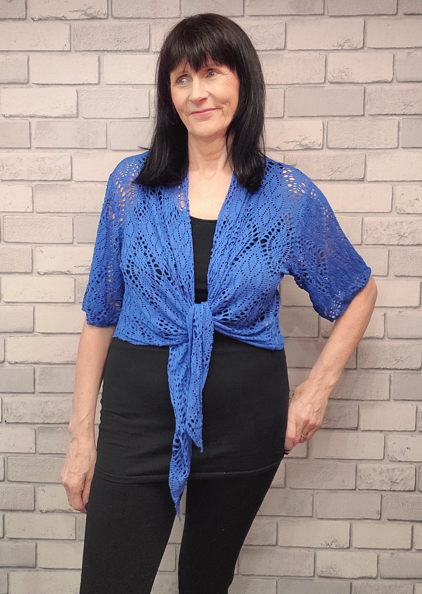 Shrug With Short Sleeve