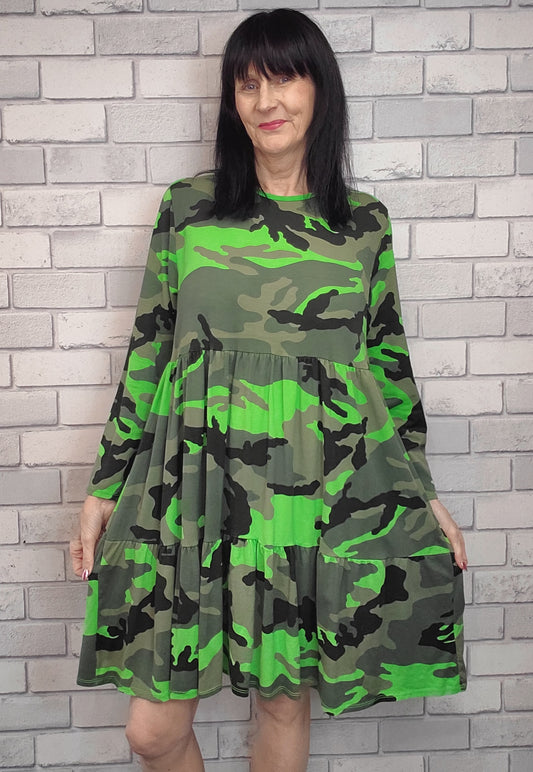 Lexi camouflage  dress