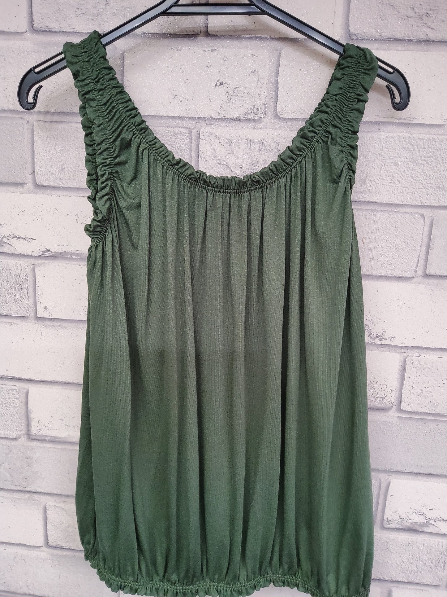 Vest Top With Ruffle Detail