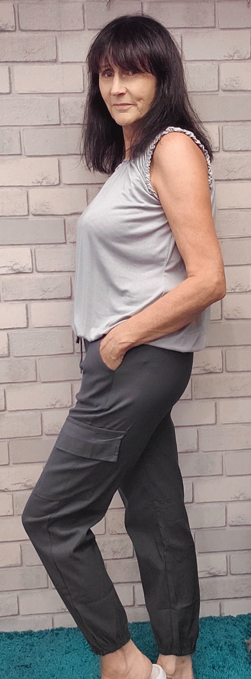 Ladies Cargo Pants Regular And Plus Size