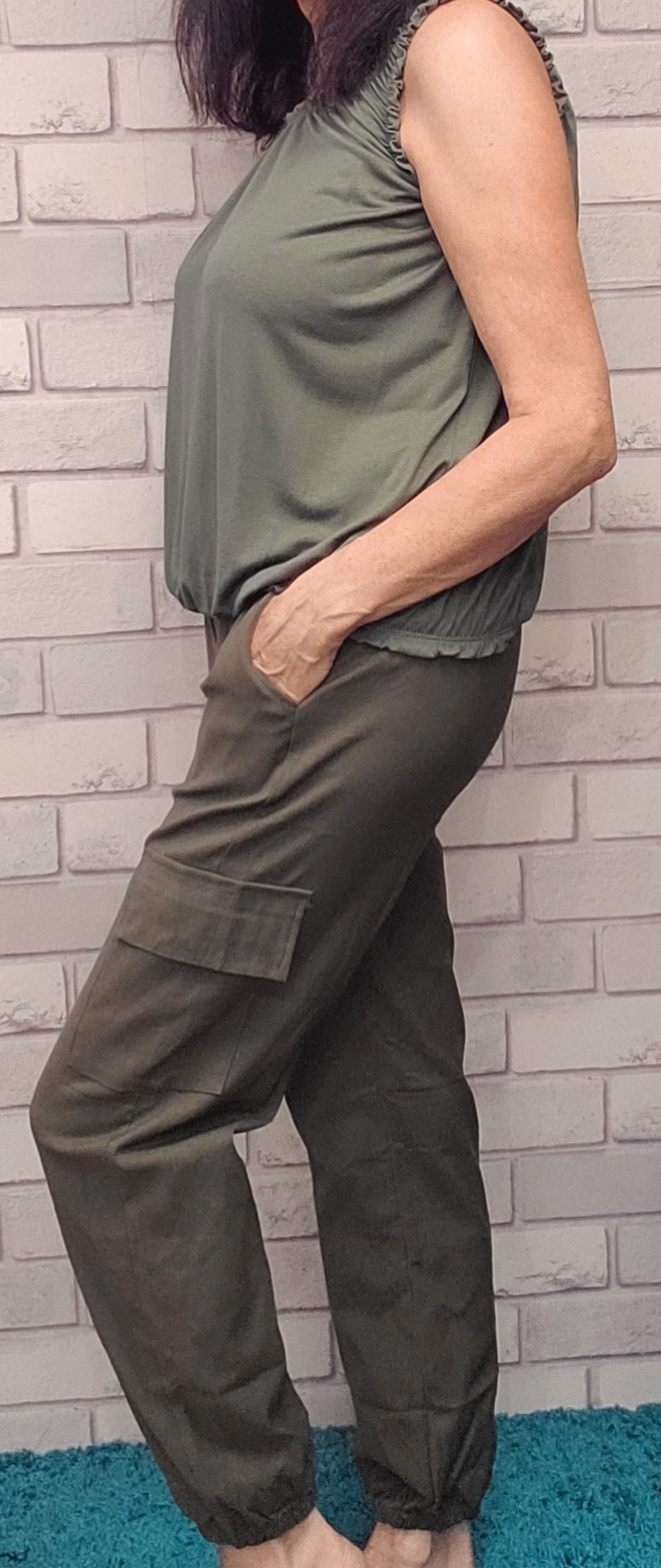 Ladies Cargo Pants Regular And Plus Size