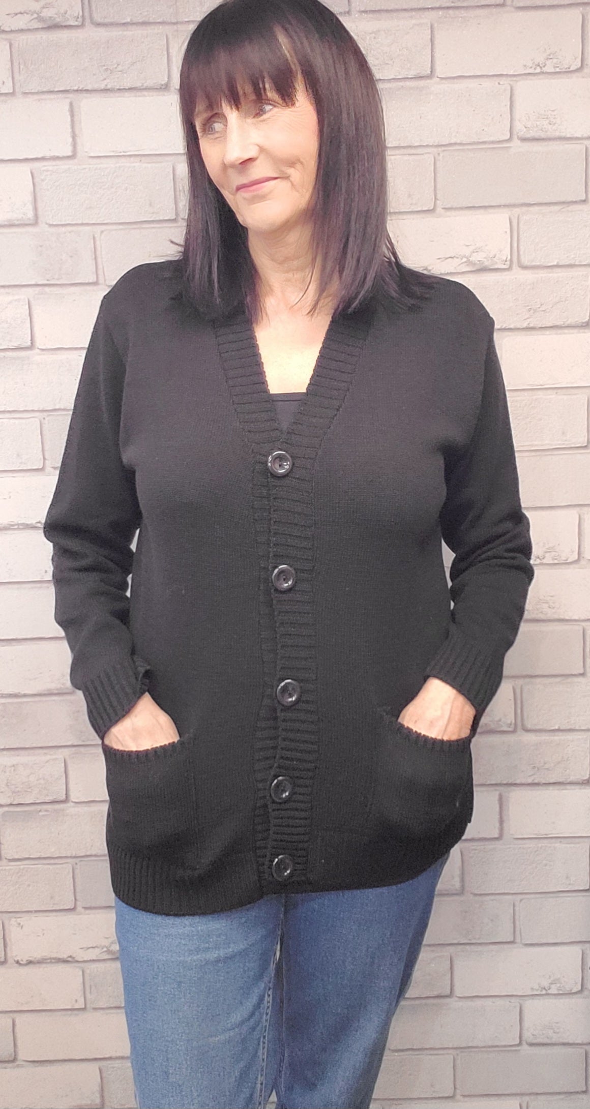 Coras Short Button Cardigan