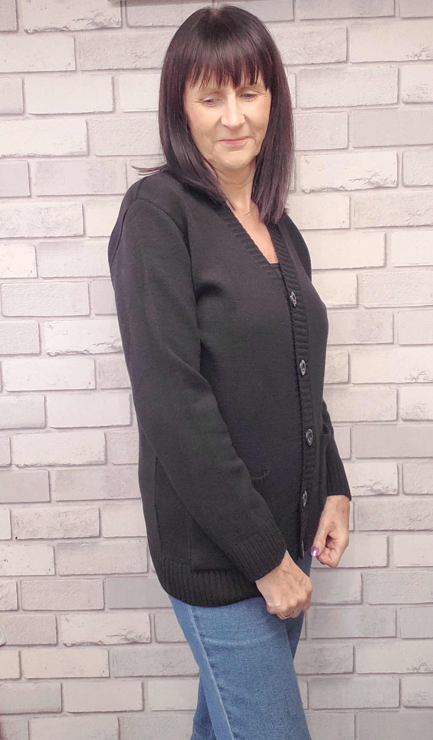 Coras Short Button Cardigan