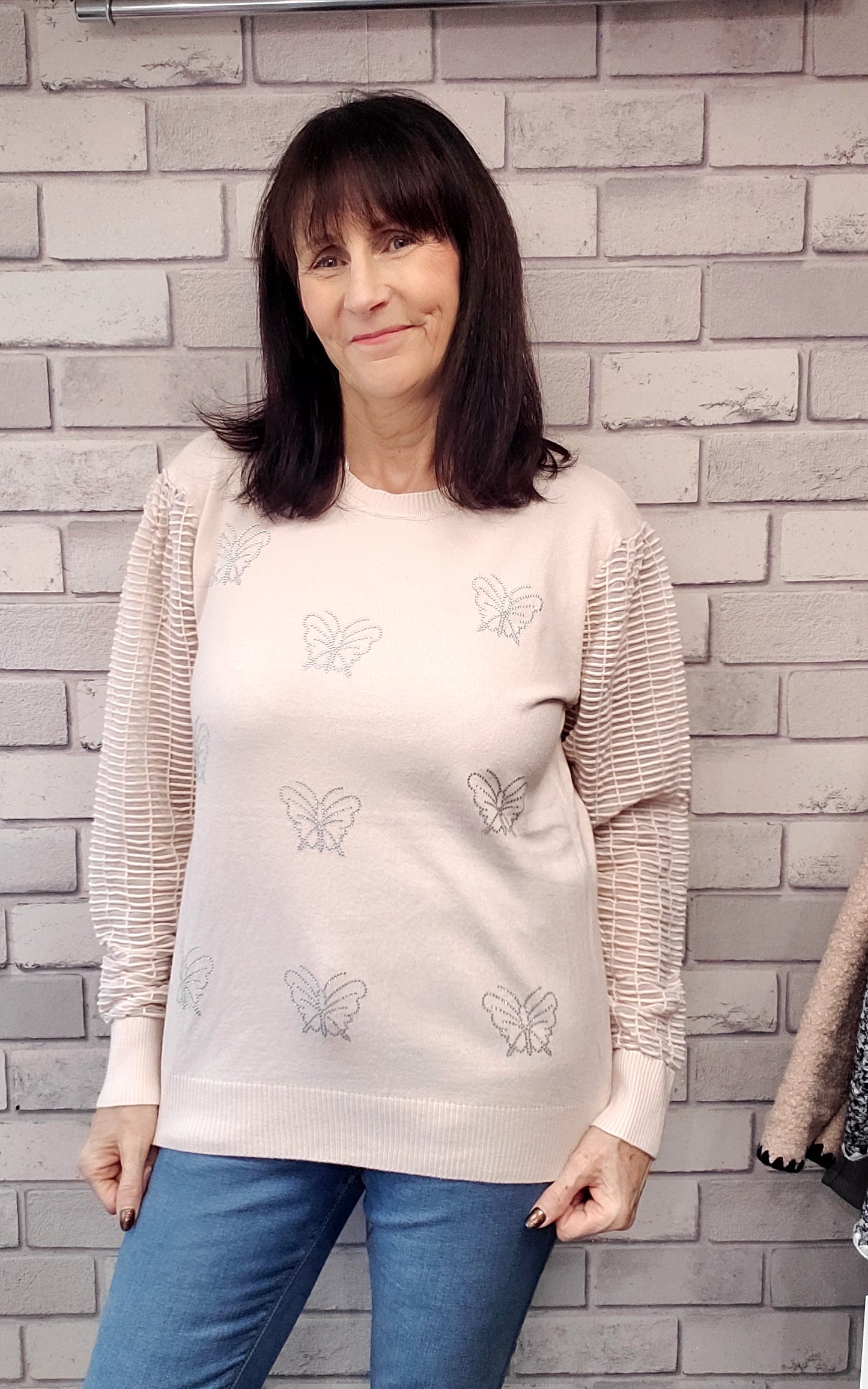 Vicky Diamanté  Butterfly  Jumper