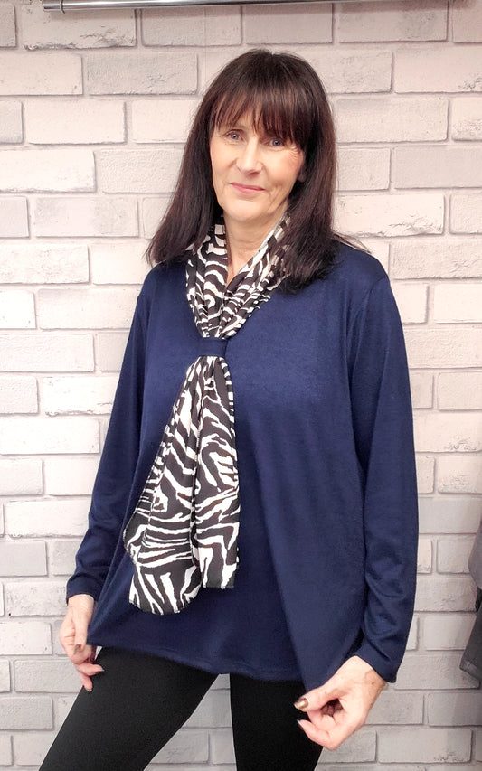 Lily Scarf Top