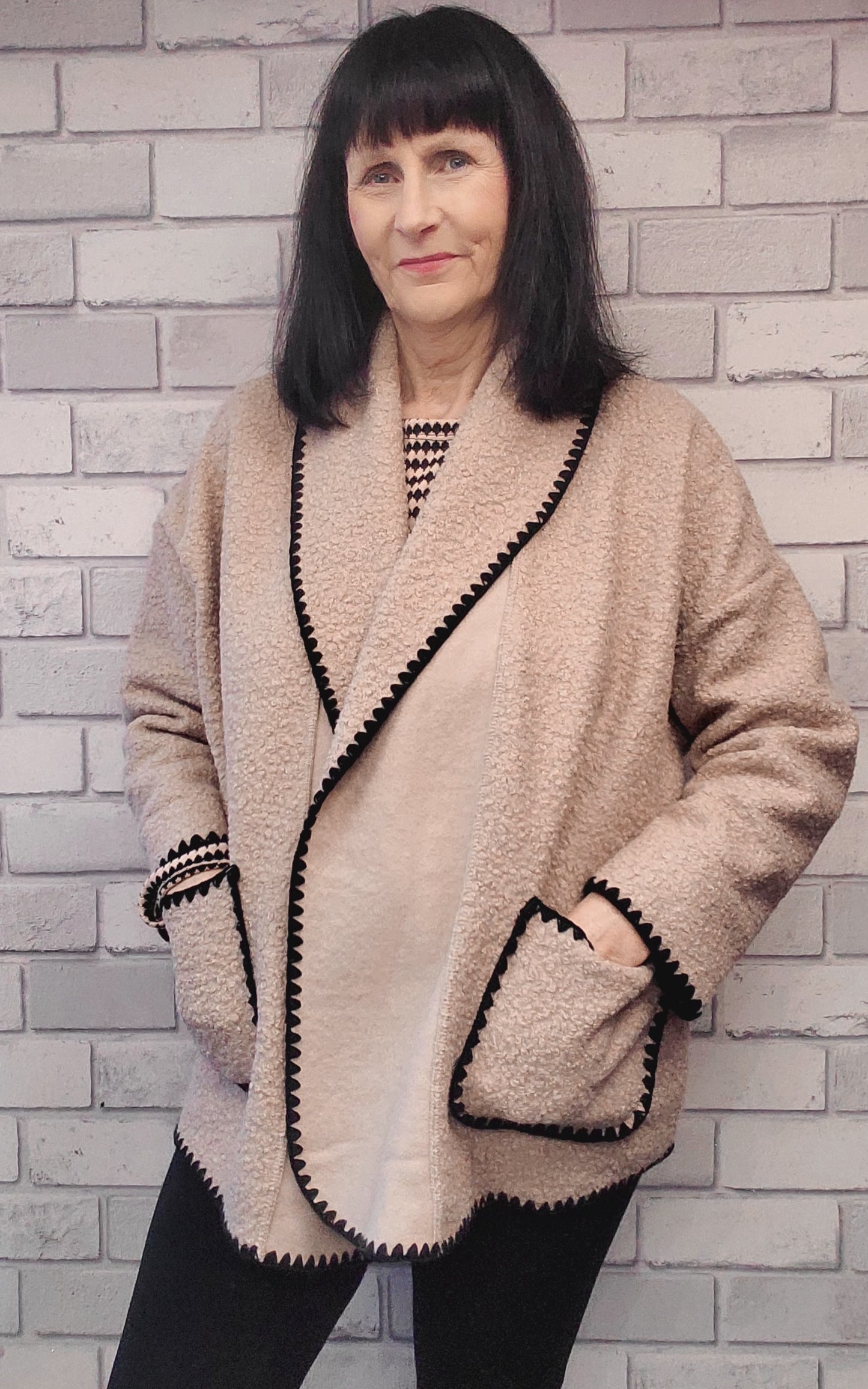 Vera Teddy Boucle Short Jacket