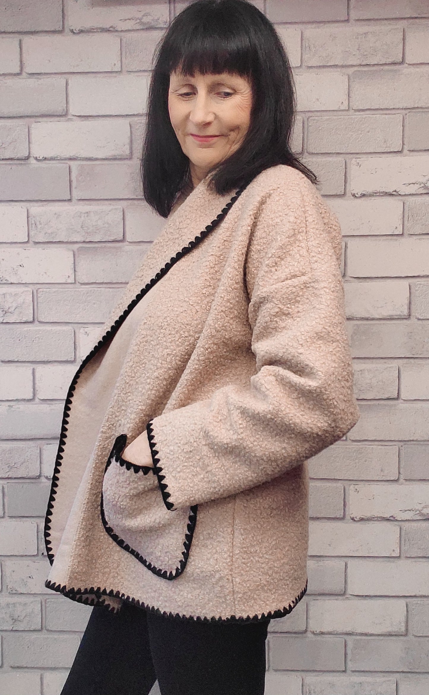 Vera Teddy Boucle Short Jacket