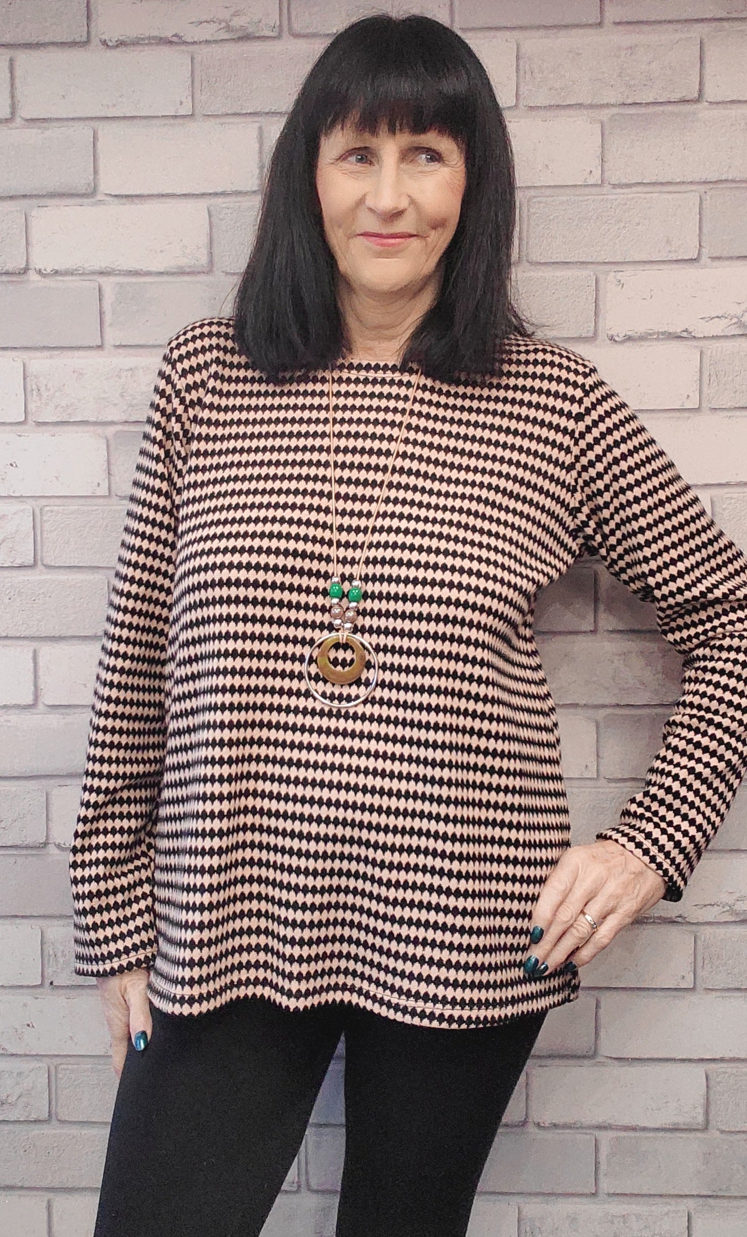 Ivy Soft Knit Jumper With Necklace - Couture Boutique