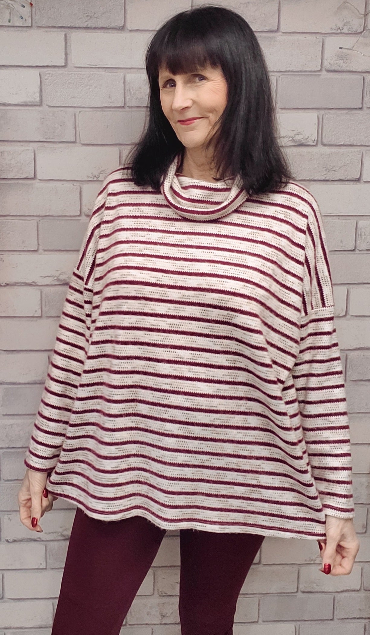 Debbie Cowl Neck Soft Knit Jumper