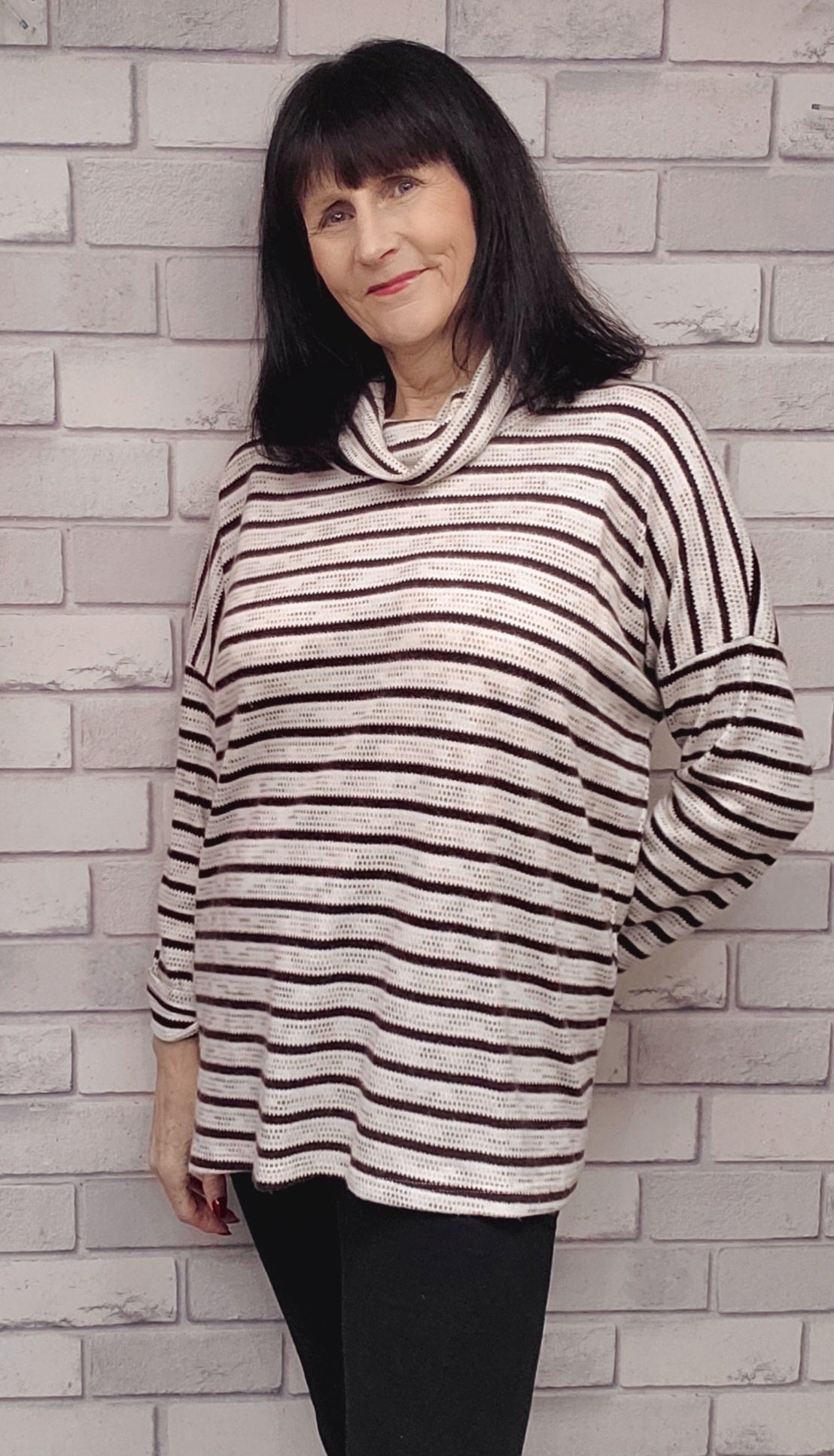 Debbie Cowl Neck Soft Knit Jumper