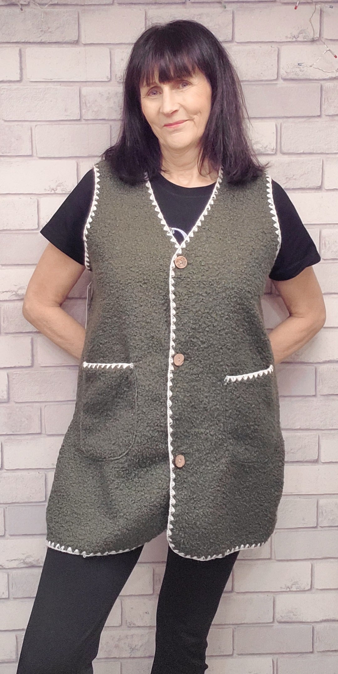 Lisa Teddy Boucle Gilet