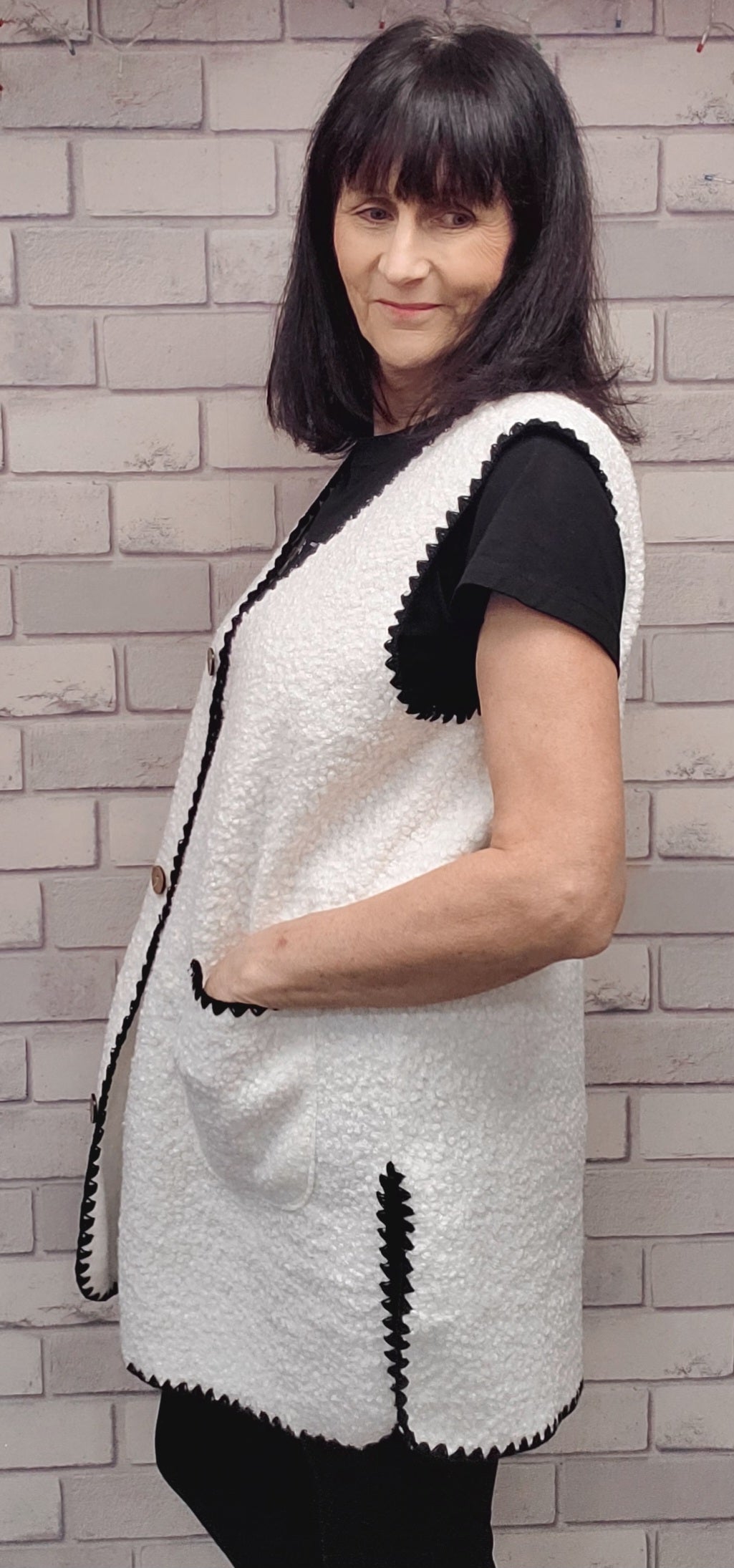 Lisa Teddy Boucle Gilet