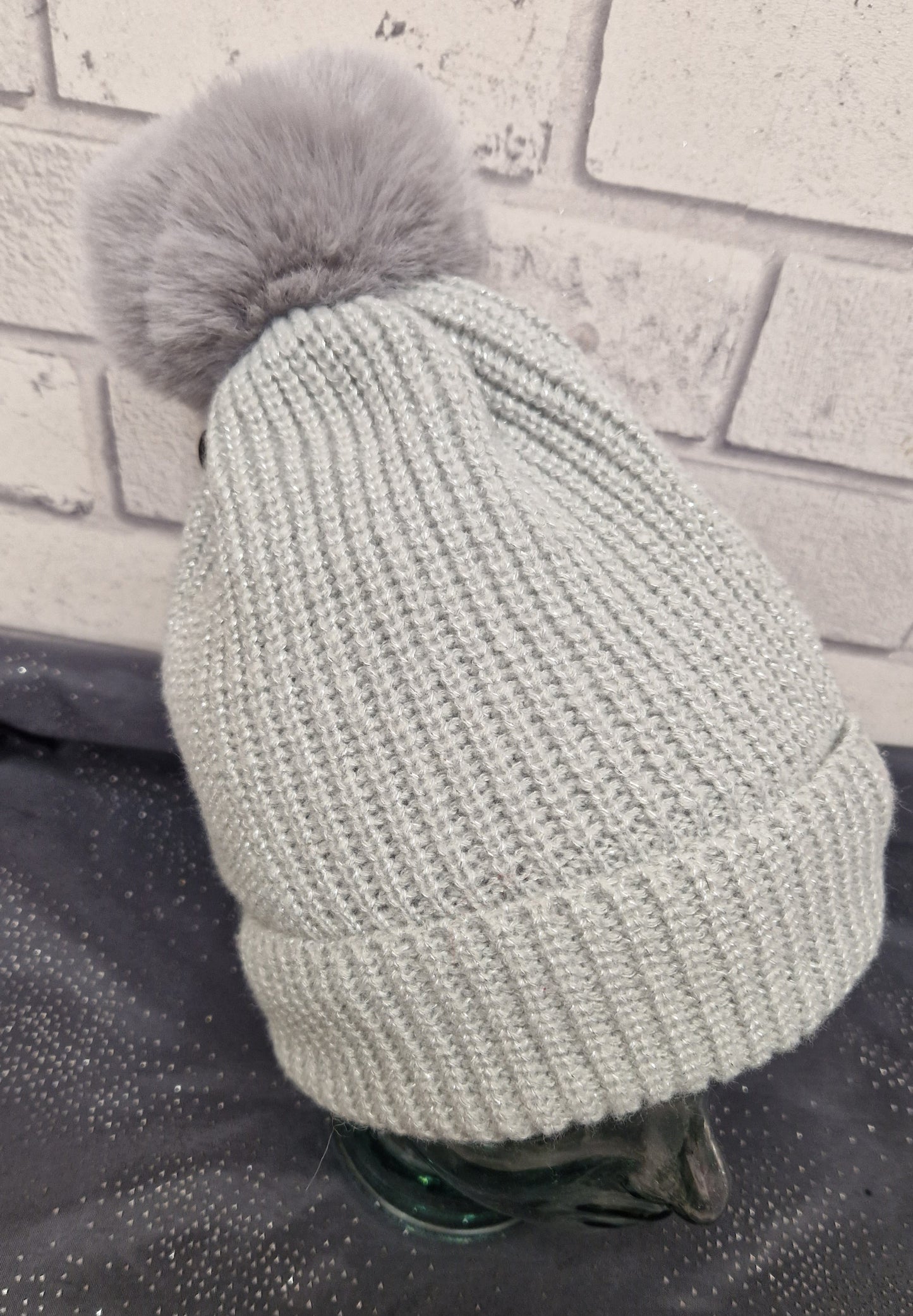 Faux Fur Bobble Hat