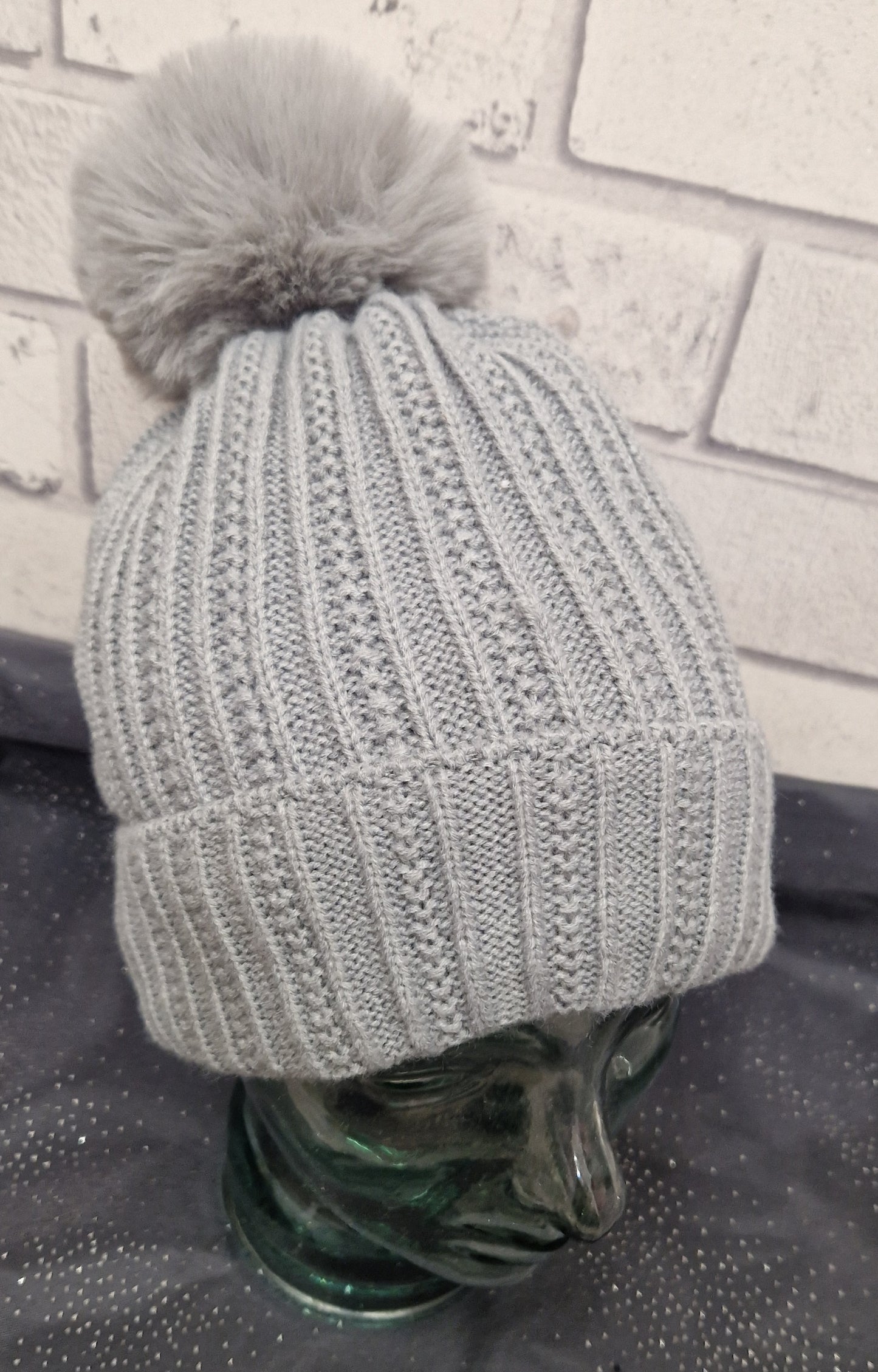 Faux Fur Bobble Hat
