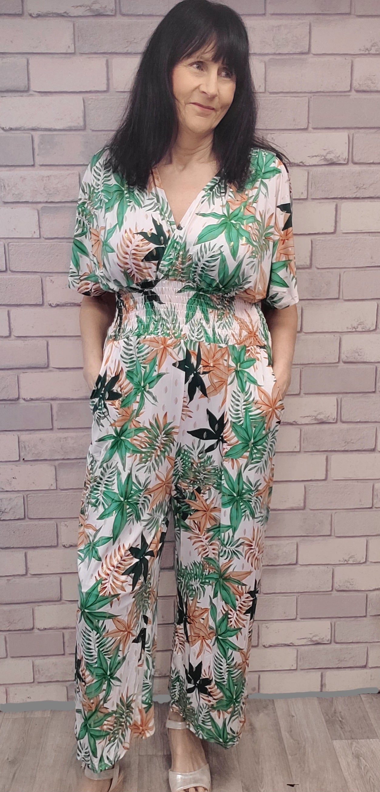 Carla Floral Print Jumpsuit