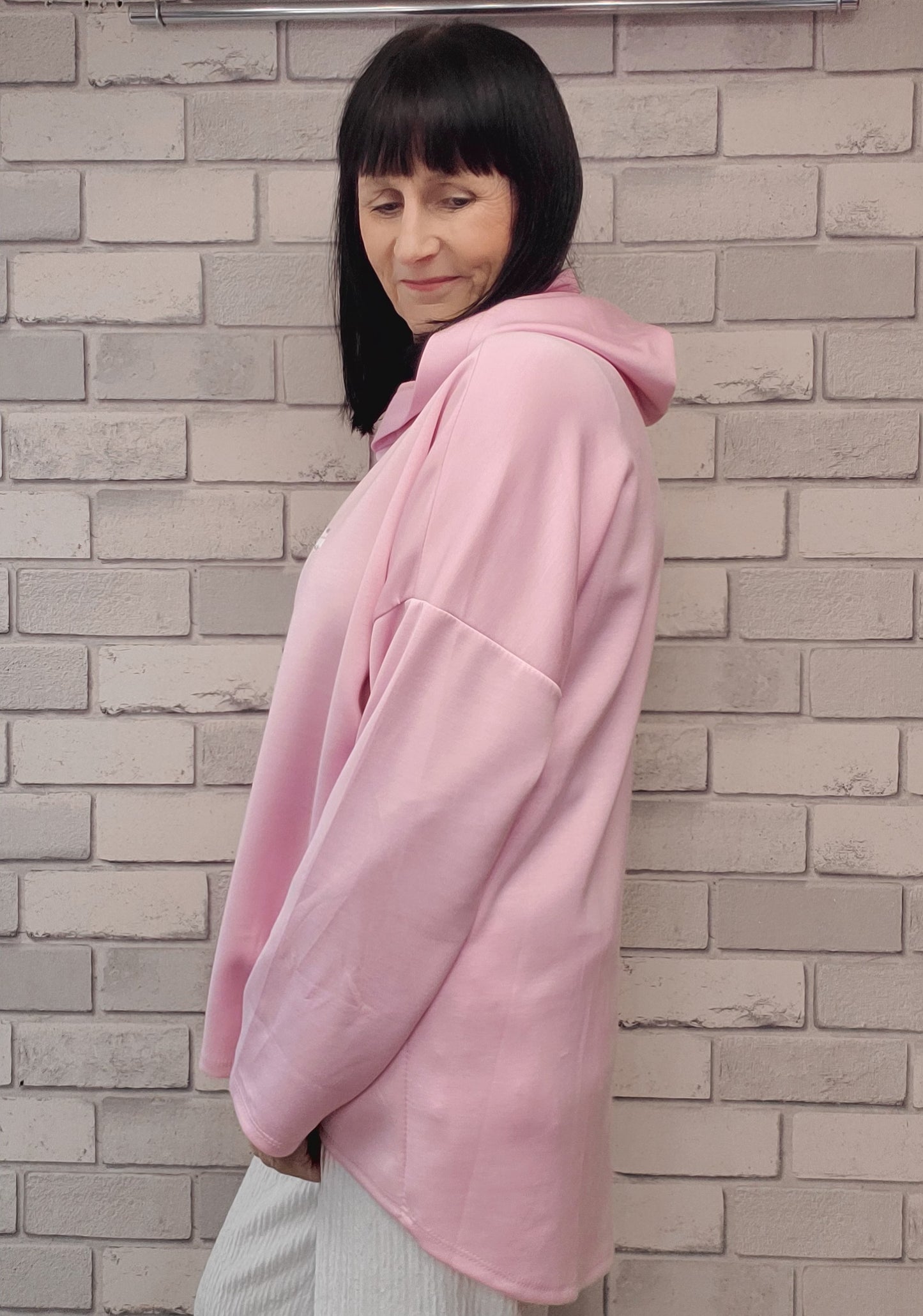 Alice Dipped  Hem  Hoody